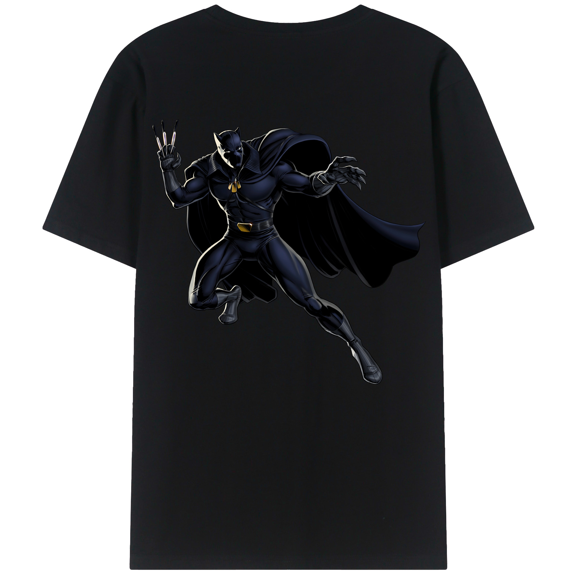 （画像用） アベンジャーズ The Avengers 綿100％ メンズ半袖Tシャツ（バックプリント） 通気性