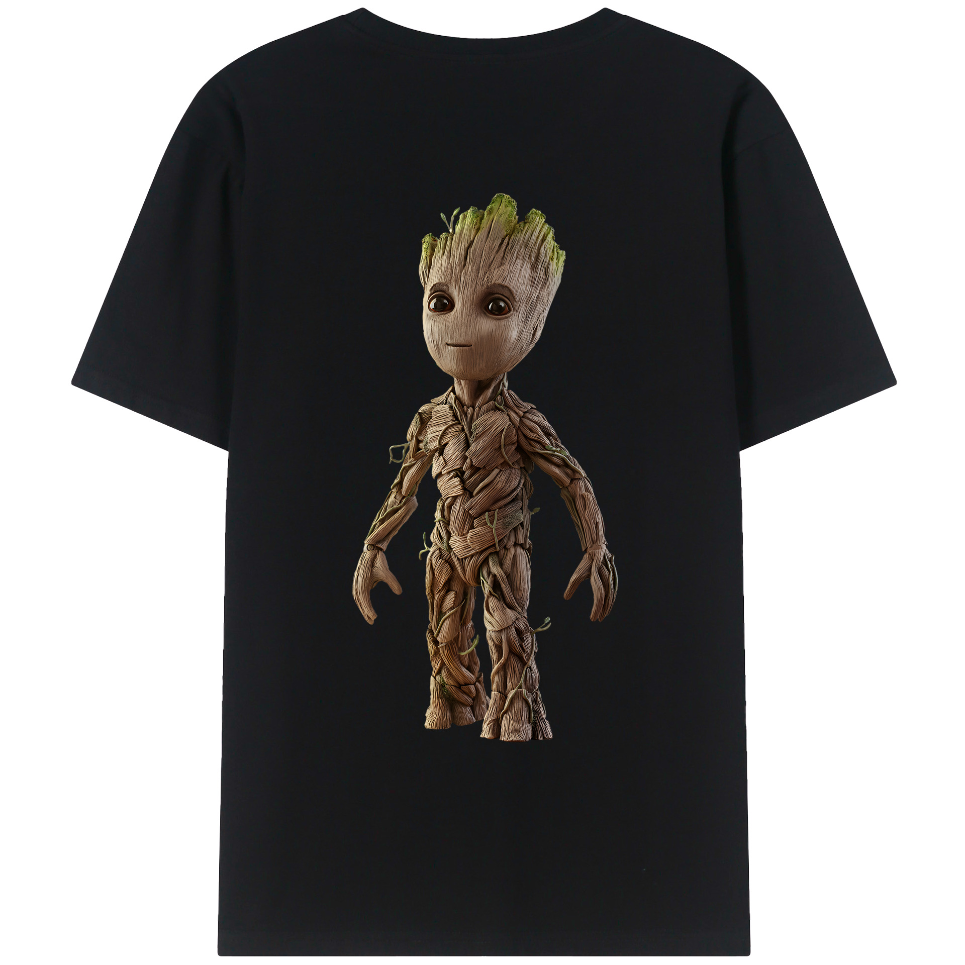 （画像用） アベンジャーズ The Avengers 綿100％ メンズ半袖Tシャツ（バックプリント） 通気性