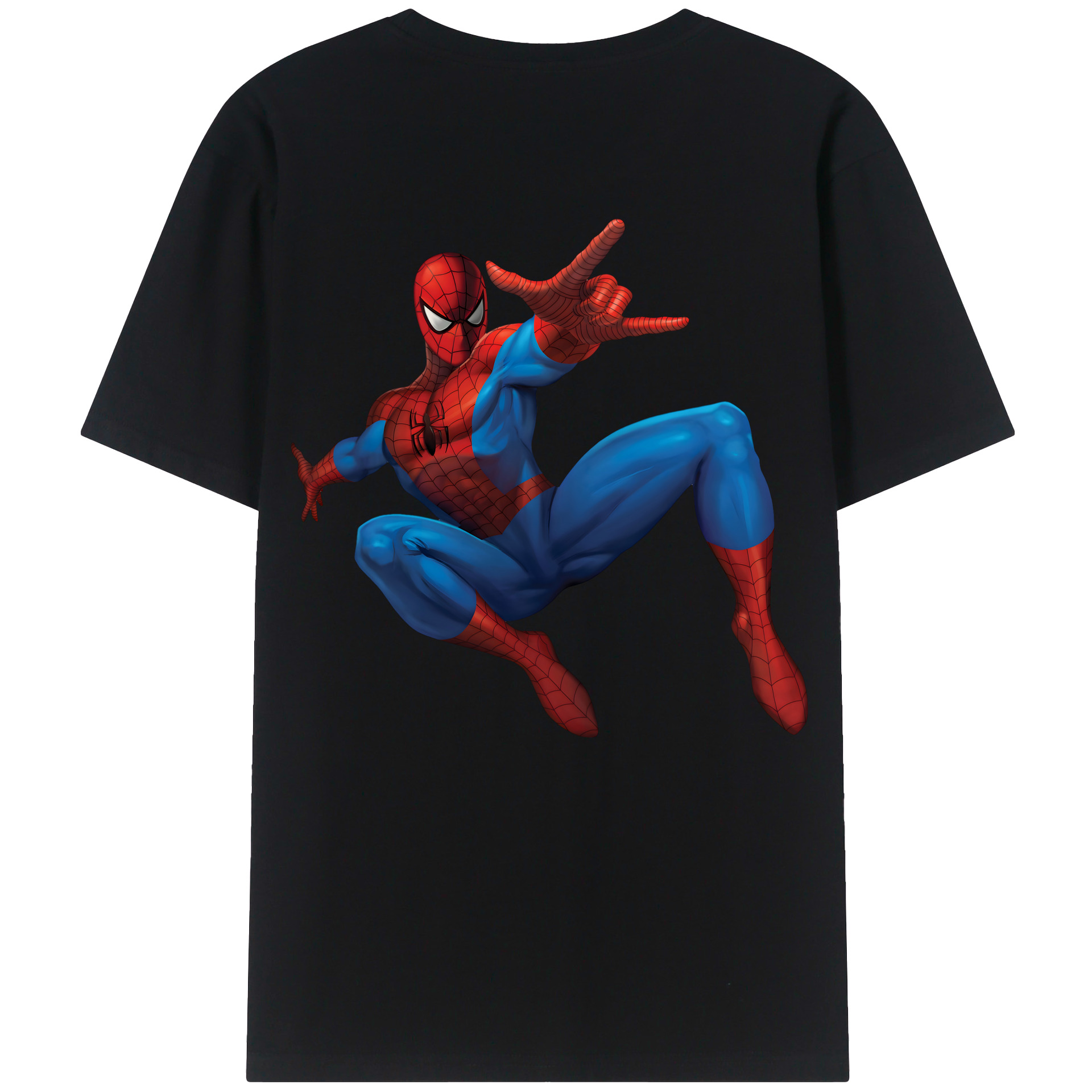 （画像用） アベンジャーズ The Avengers 綿100％ メンズ半袖Tシャツ（バックプリント） 通気性