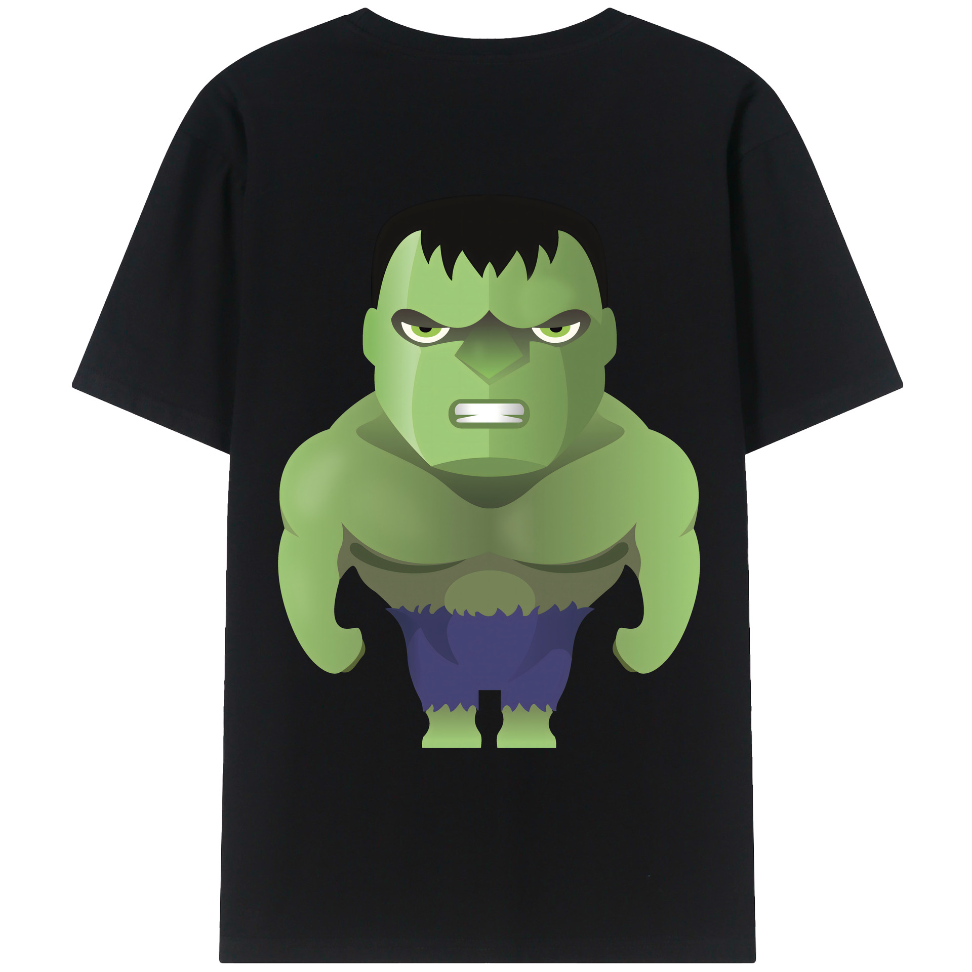 （画像用） アベンジャーズ The Avengers 綿100％ メンズ半袖Tシャツ（バックプリント） 通気性
