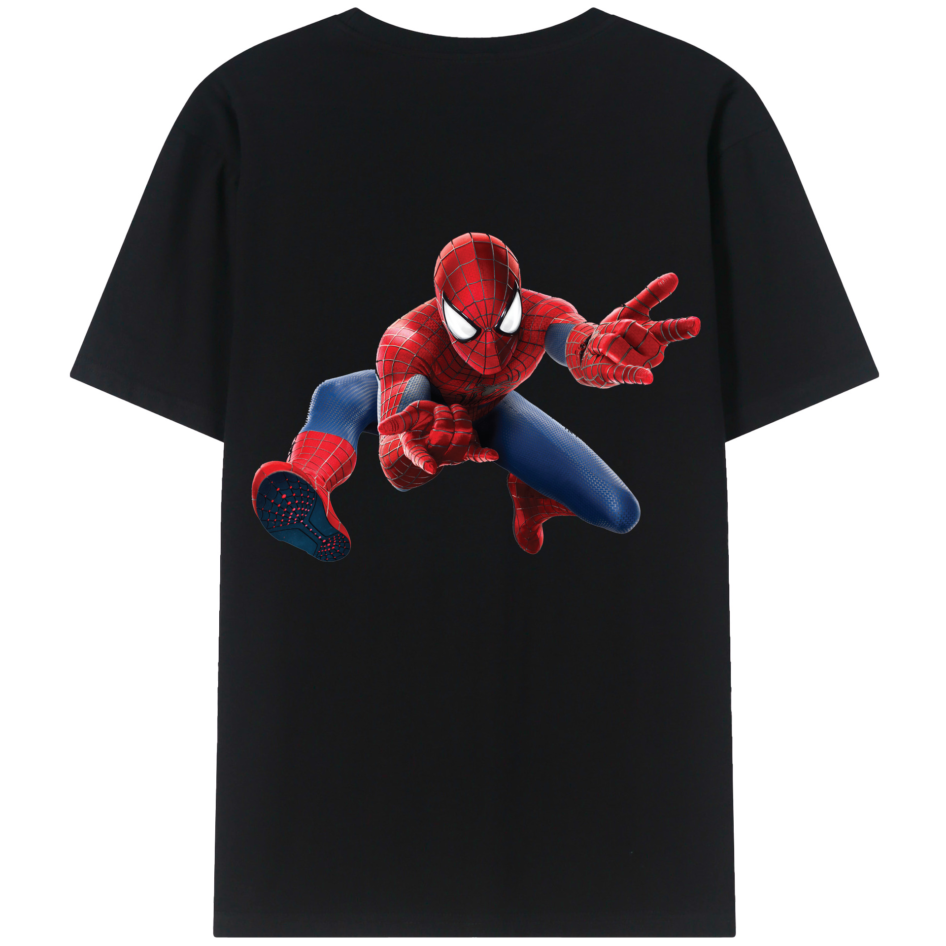 （画像用） アベンジャーズ The Avengers 綿100％ メンズ半袖Tシャツ（バックプリント） 通気性