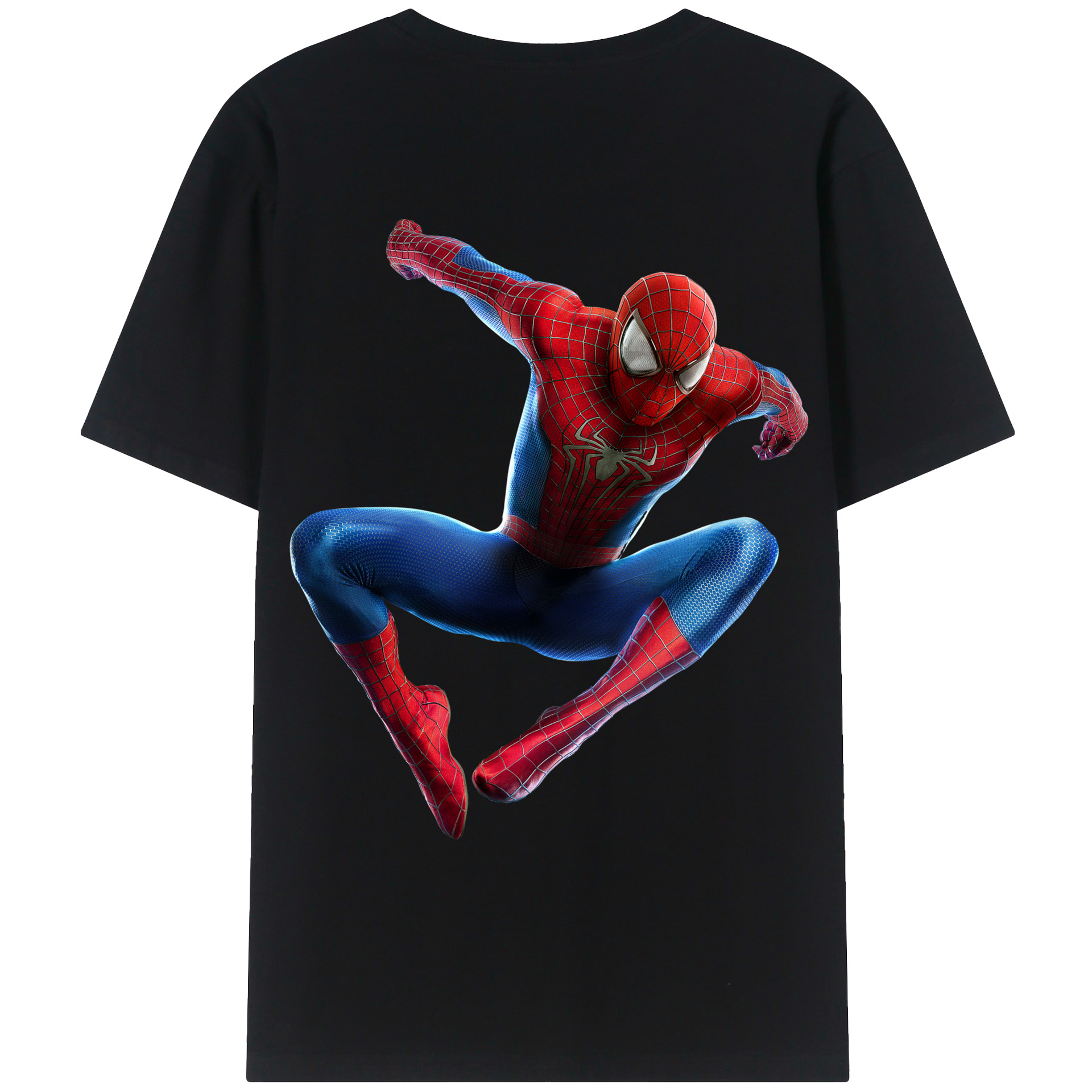 （画像用） アベンジャーズ The Avengers 綿100％ メンズ半袖Tシャツ（バックプリント） 通気性