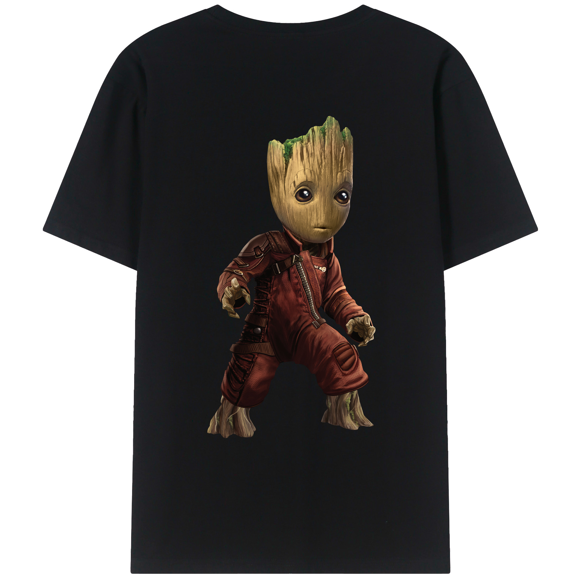（画像用） アベンジャーズ The Avengers 綿100％ メンズ半袖Tシャツ（バックプリント） 通気性