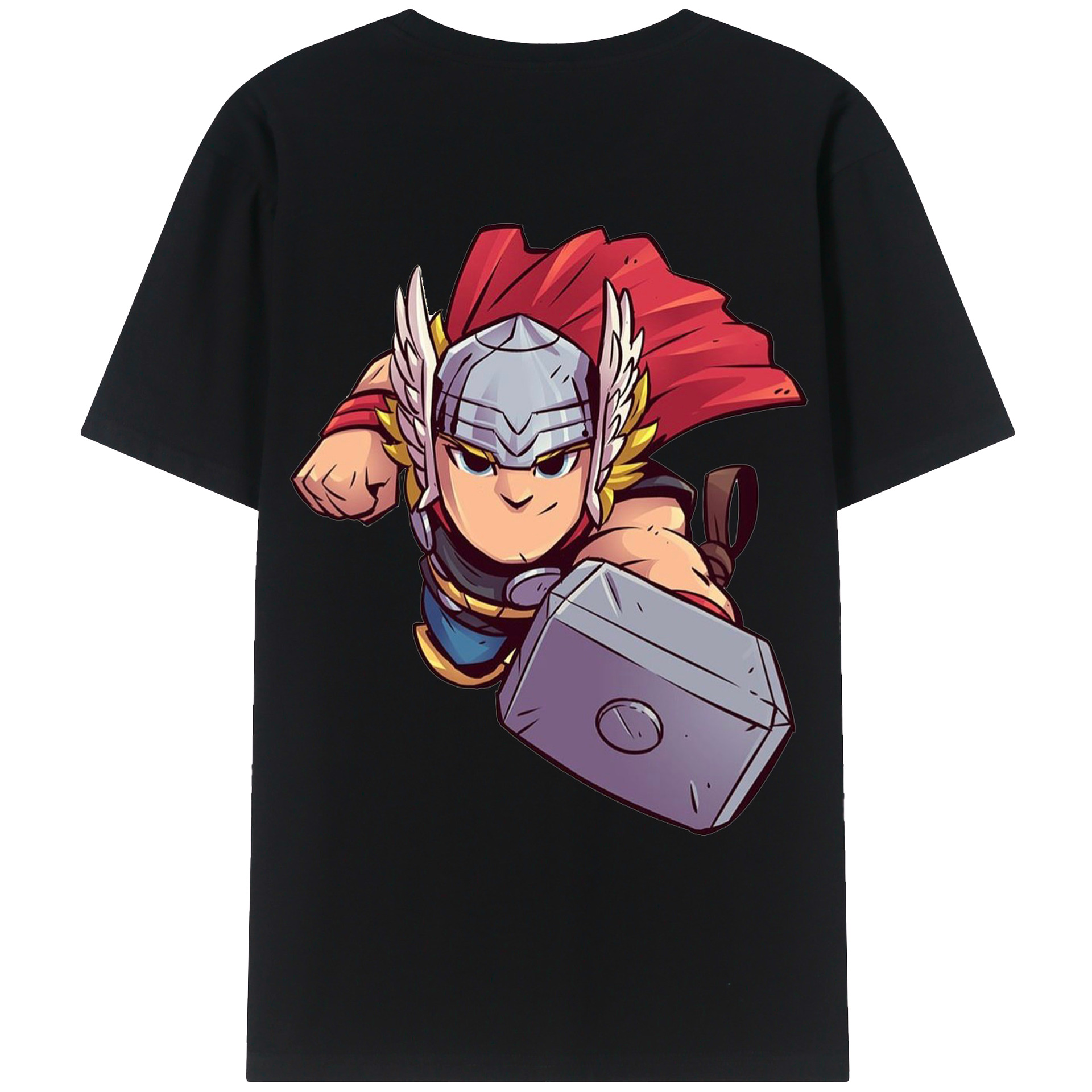 （画像用） アベンジャーズ The Avengers 綿100％ メンズ半袖Tシャツ（バックプリント） 通気性