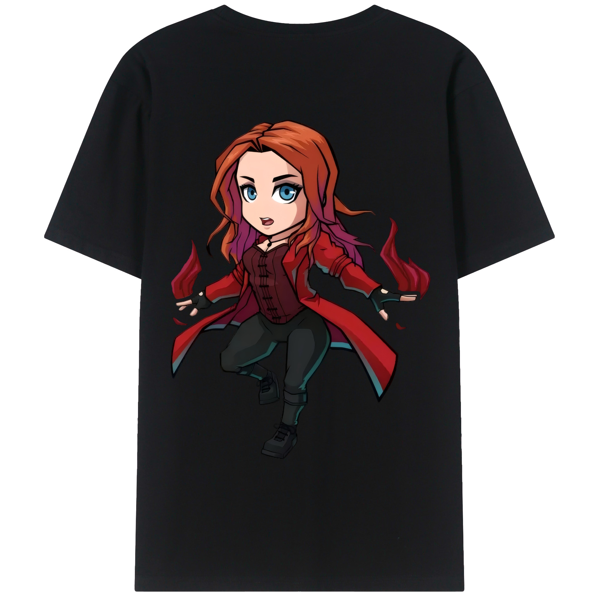 （画像用） アベンジャーズ The Avengers 綿100％ メンズ半袖Tシャツ（バックプリント） 通気性