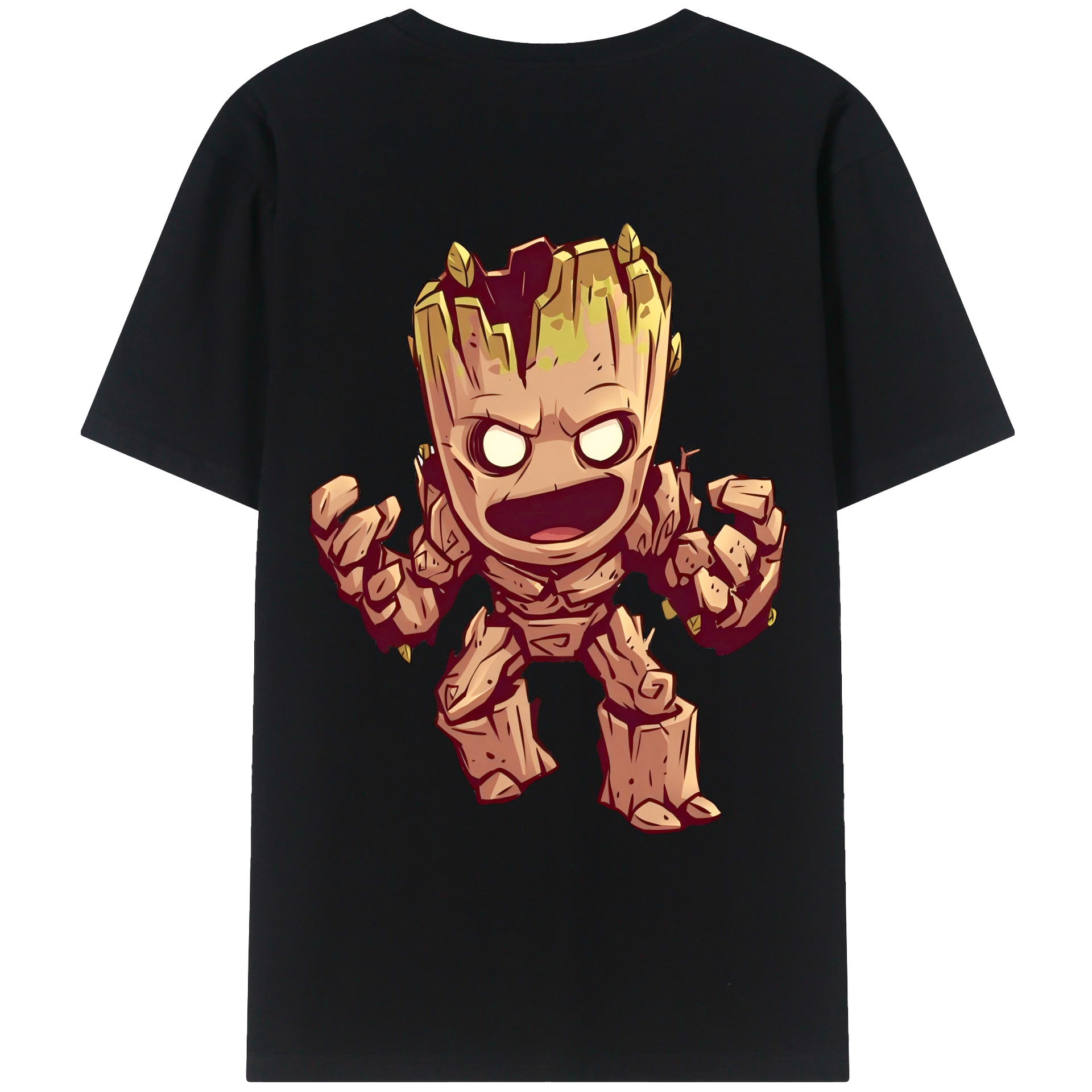 （画像用） アベンジャーズ The Avengers 綿100％ メンズ半袖Tシャツ（バックプリント） 通気性