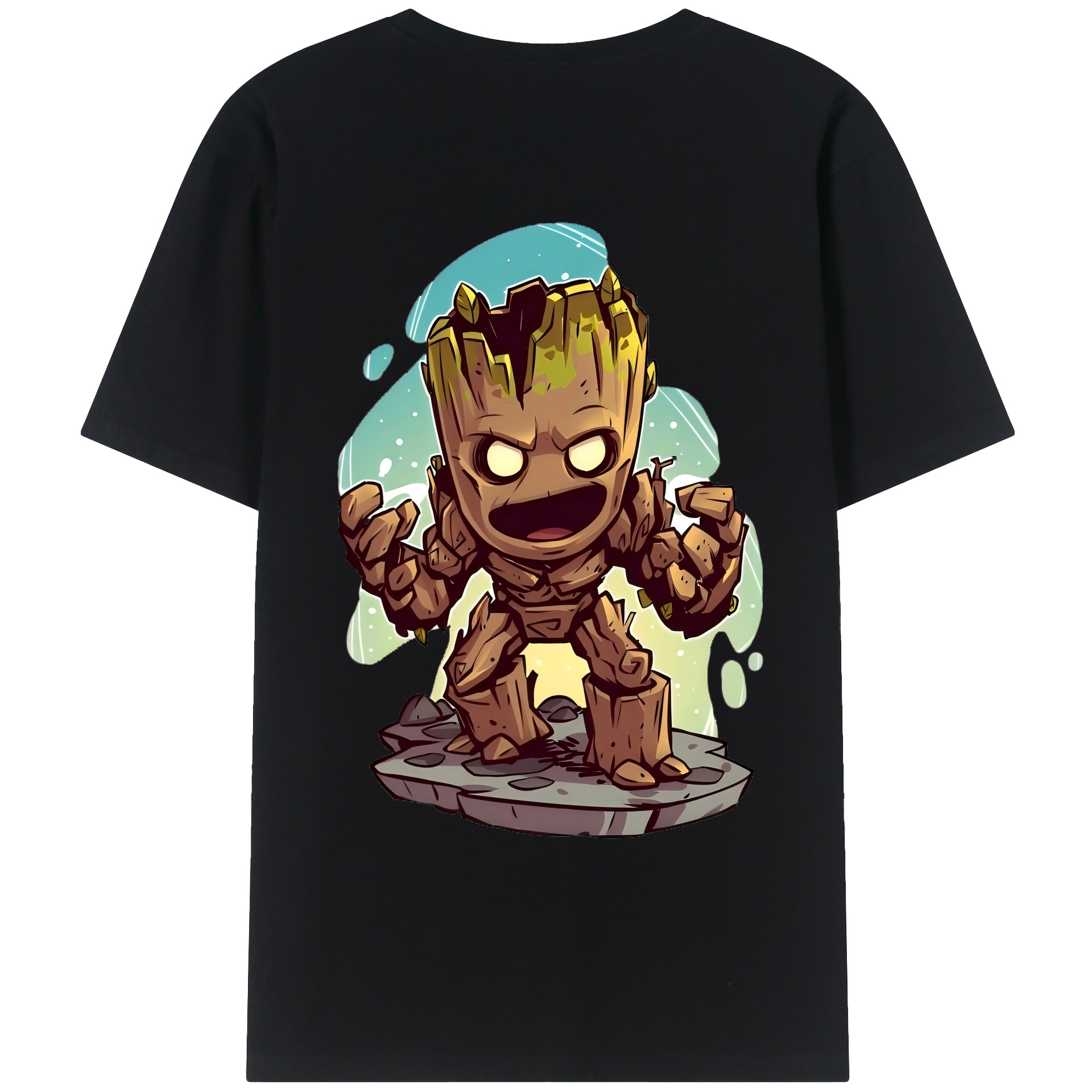 （画像用） アベンジャーズ The Avengers 綿100％ メンズ半袖Tシャツ（バックプリント） 通気性