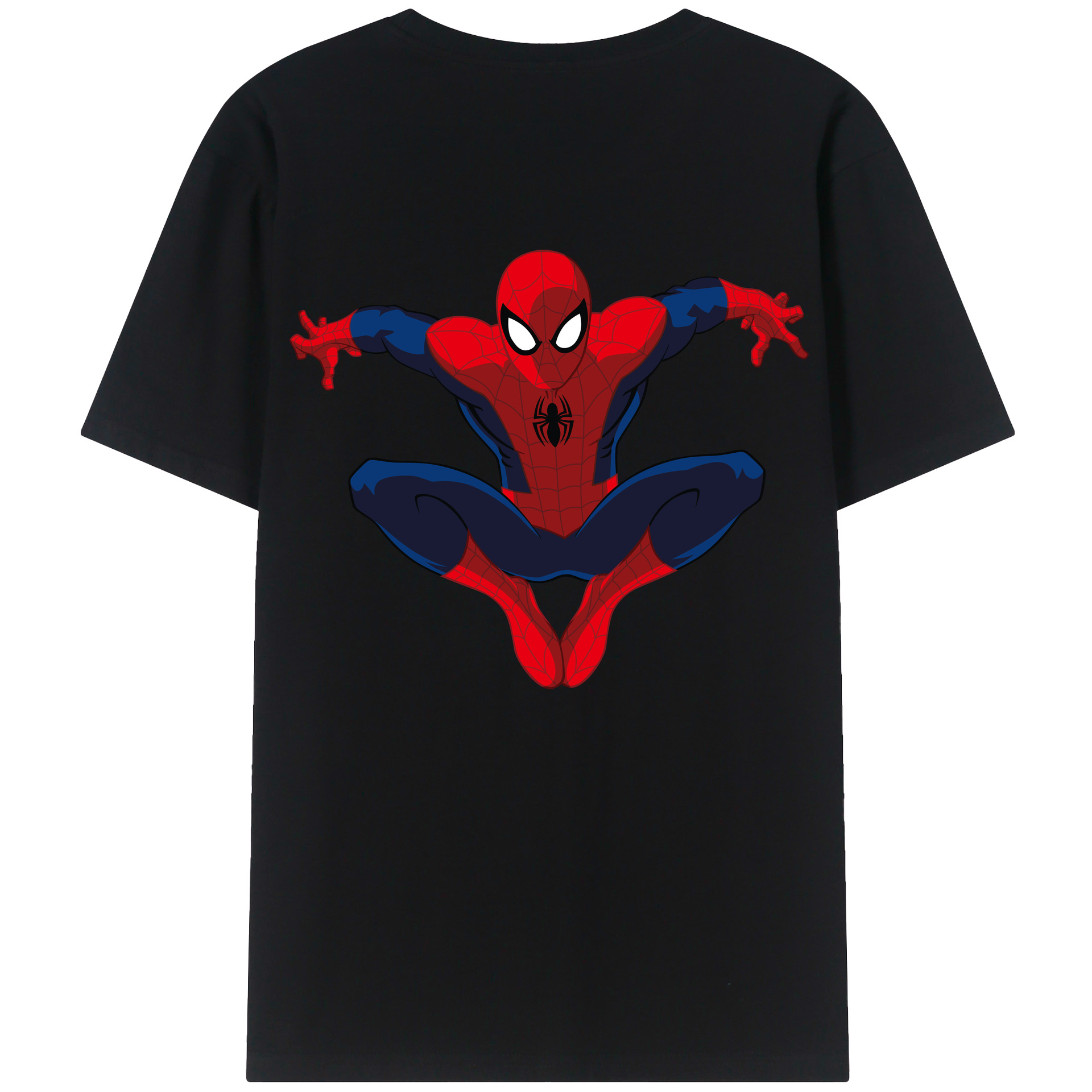 （画像用） アベンジャーズ The Avengers 綿100％ メンズ半袖Tシャツ（バックプリント） 通気性