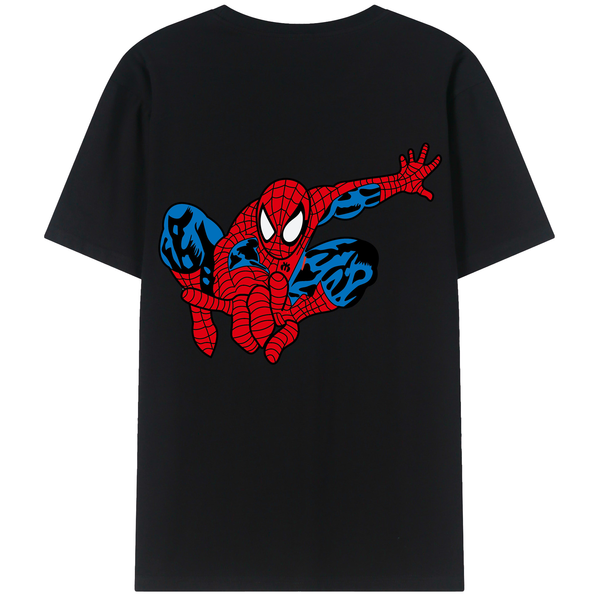 （画像用） アベンジャーズ The Avengers 綿100％ メンズ半袖Tシャツ（バックプリント） 通気性