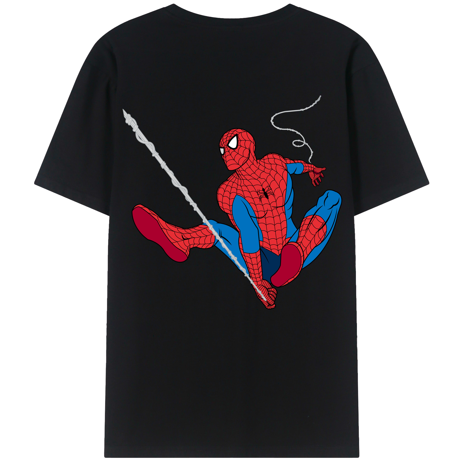 （画像用） アベンジャーズ The Avengers 綿100％ メンズ半袖Tシャツ（バックプリント） 通気性