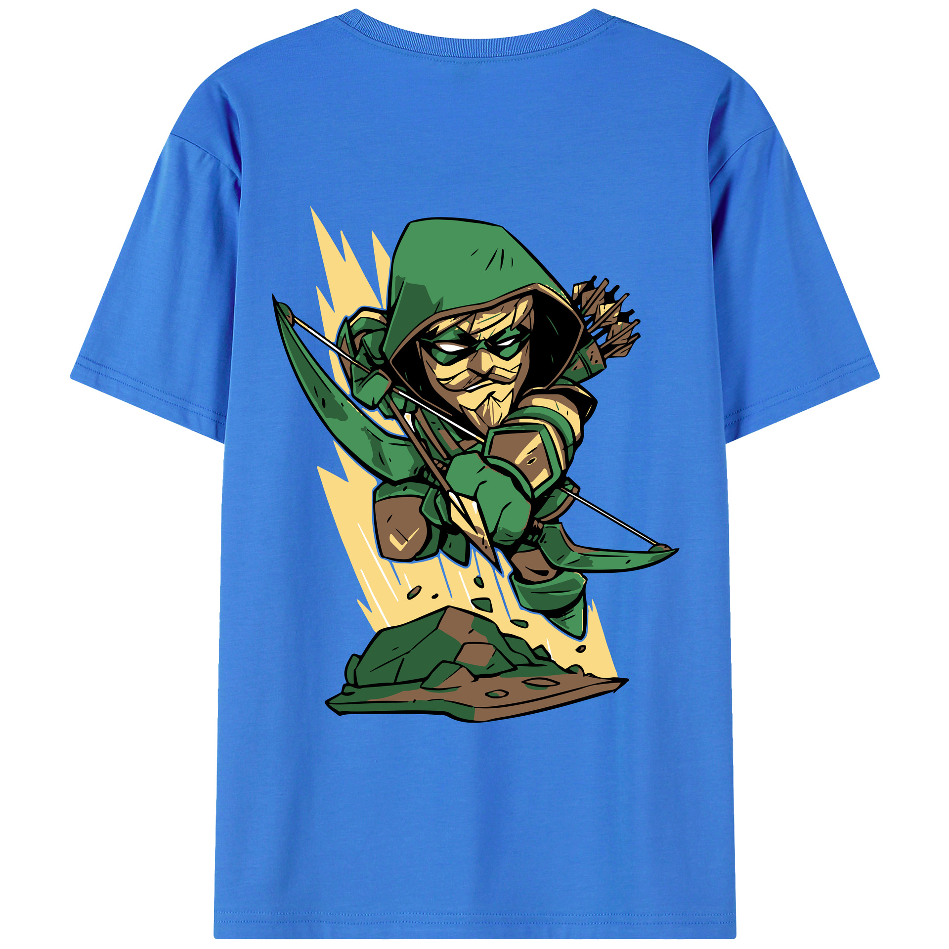 （画像用） アベンジャーズ The Avengers 綿100％ メンズ半袖Tシャツ（バックプリント） 通気性