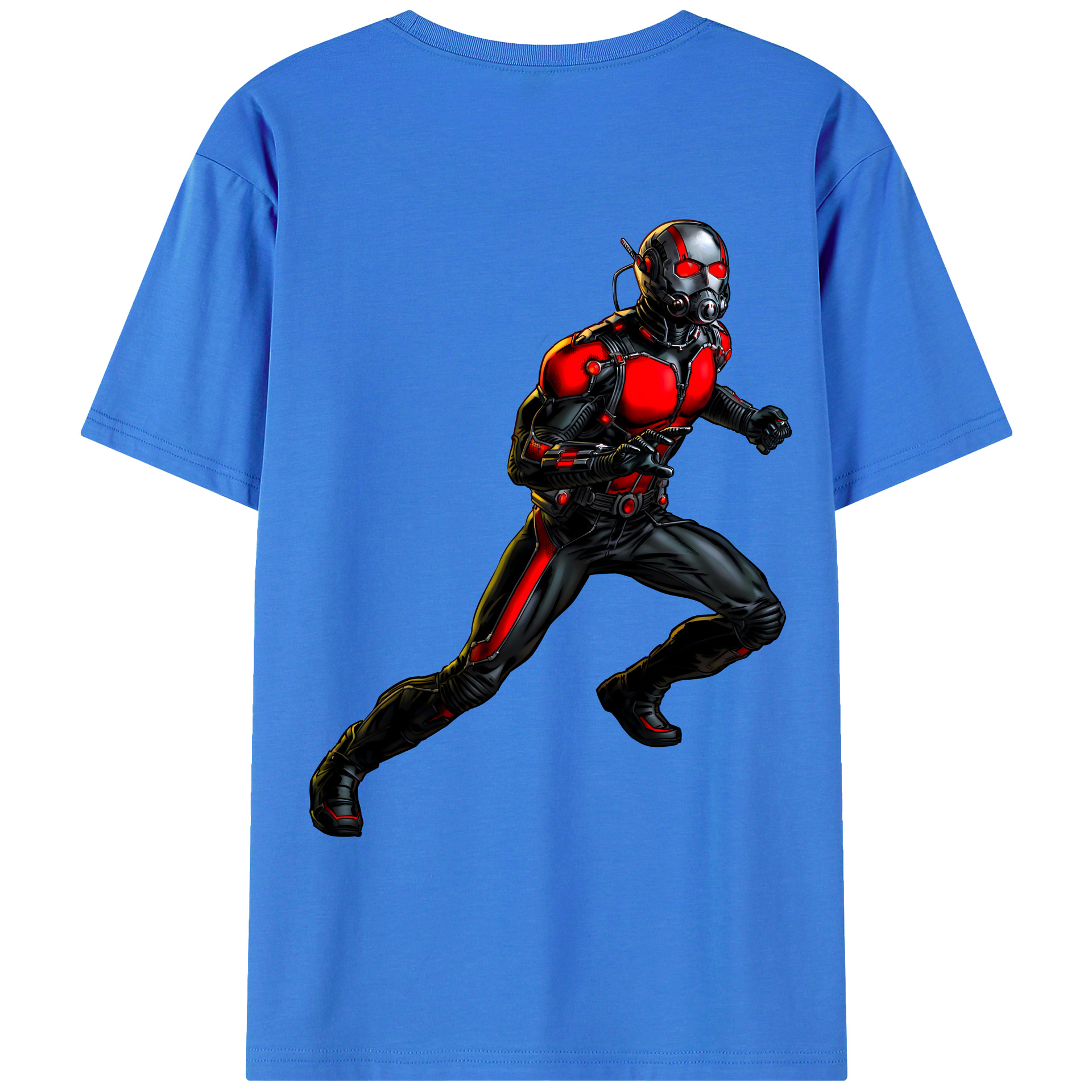 （画像用） アベンジャーズ The Avengers 綿100％ メンズ半袖Tシャツ（バックプリント） 通気性