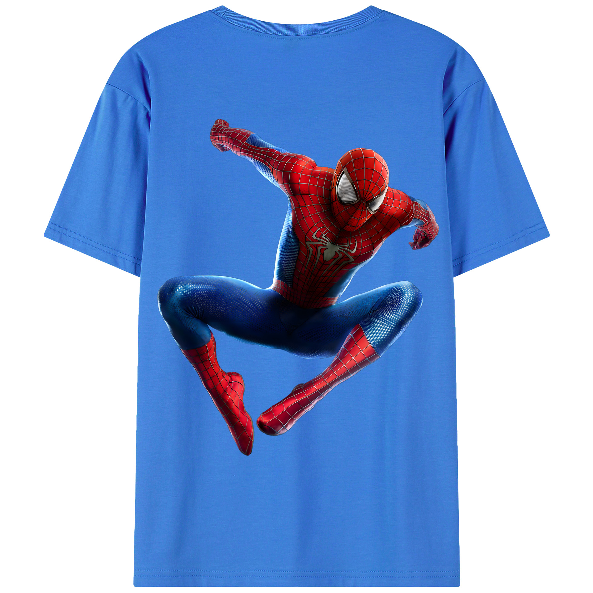 （画像用） アベンジャーズ The Avengers 綿100％ メンズ半袖Tシャツ（バックプリント） 通気性