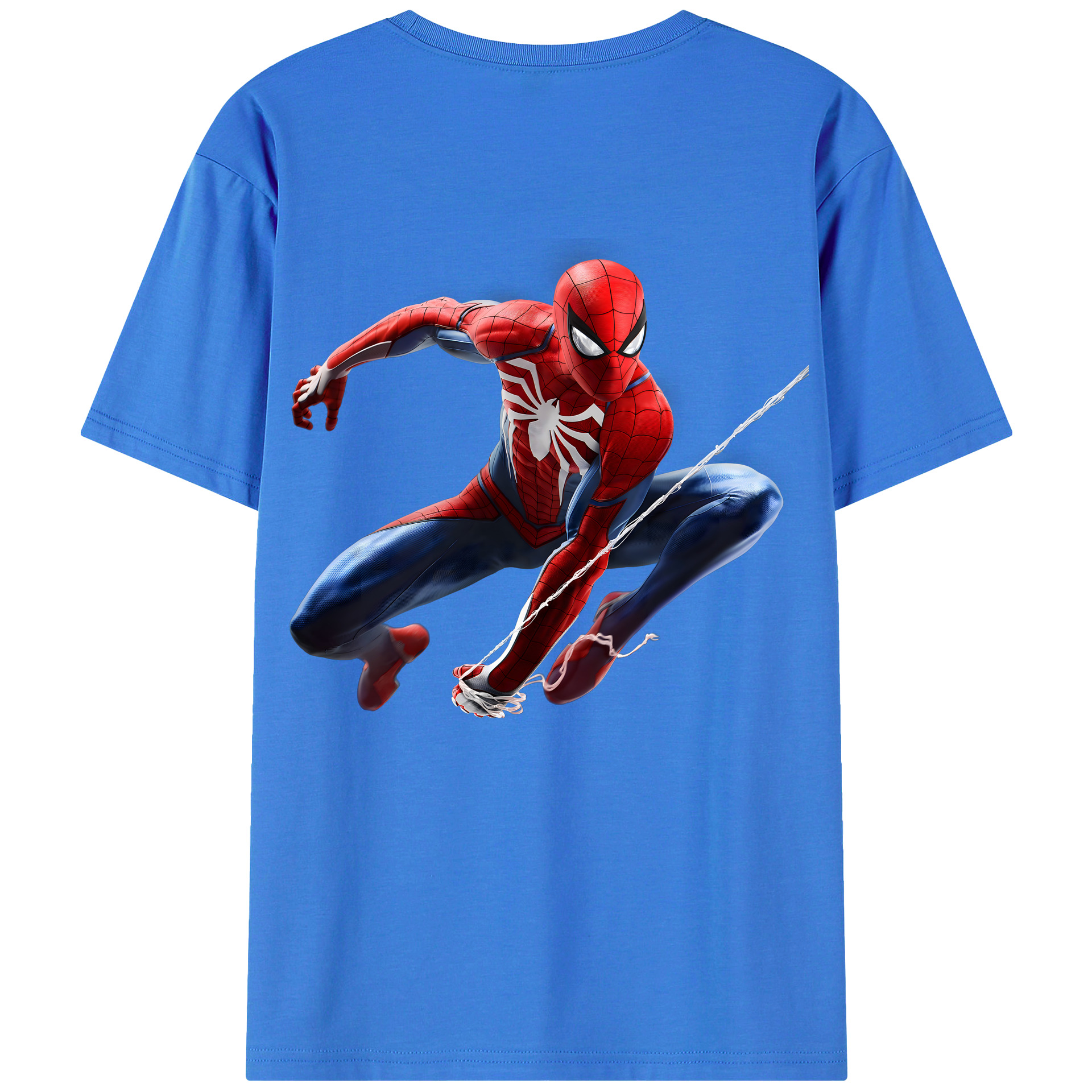 （画像用） アベンジャーズ The Avengers 綿100％ メンズ半袖Tシャツ（バックプリント） 通気性