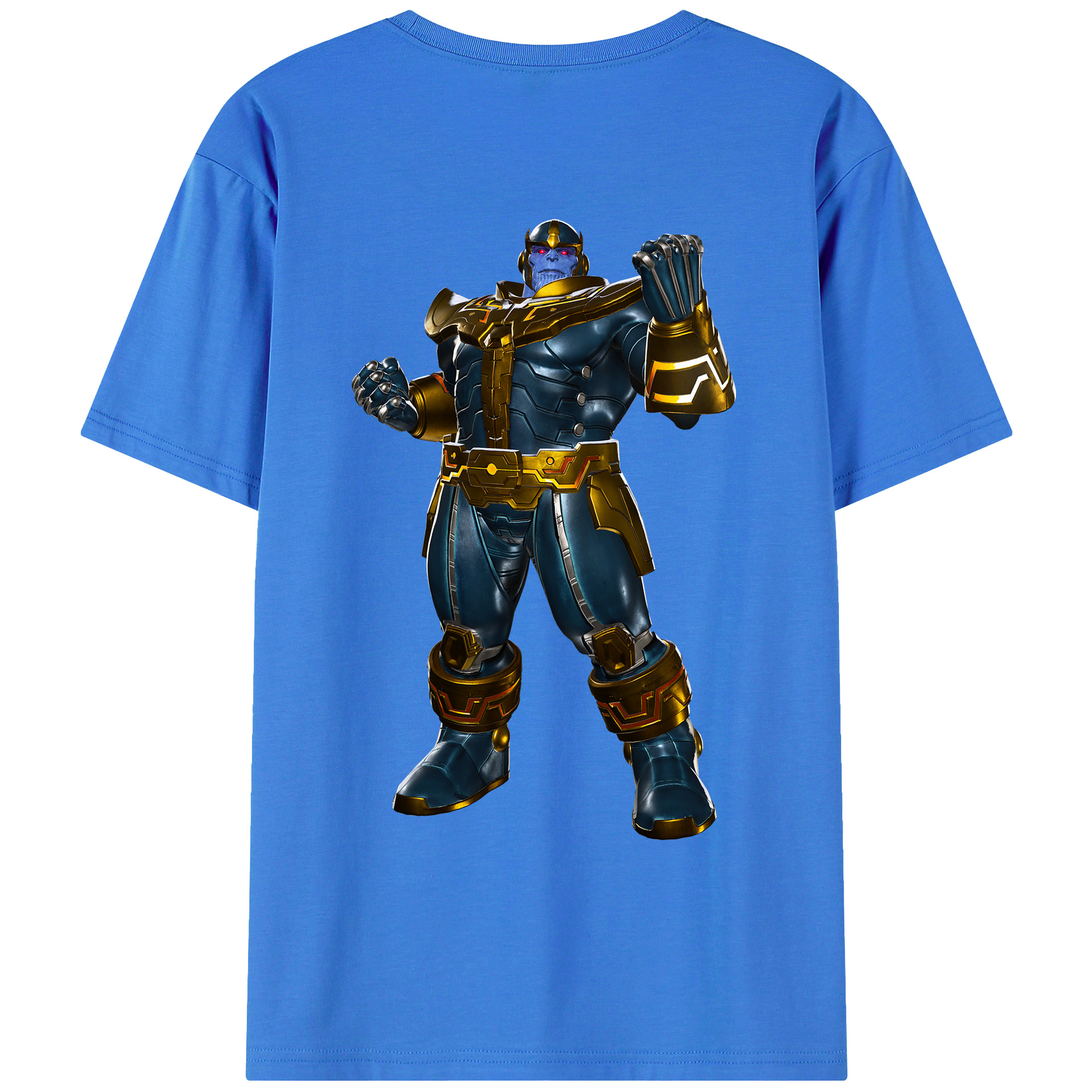 （画像用） アベンジャーズ The Avengers 綿100％ メンズ半袖Tシャツ（バックプリント） 通気性
