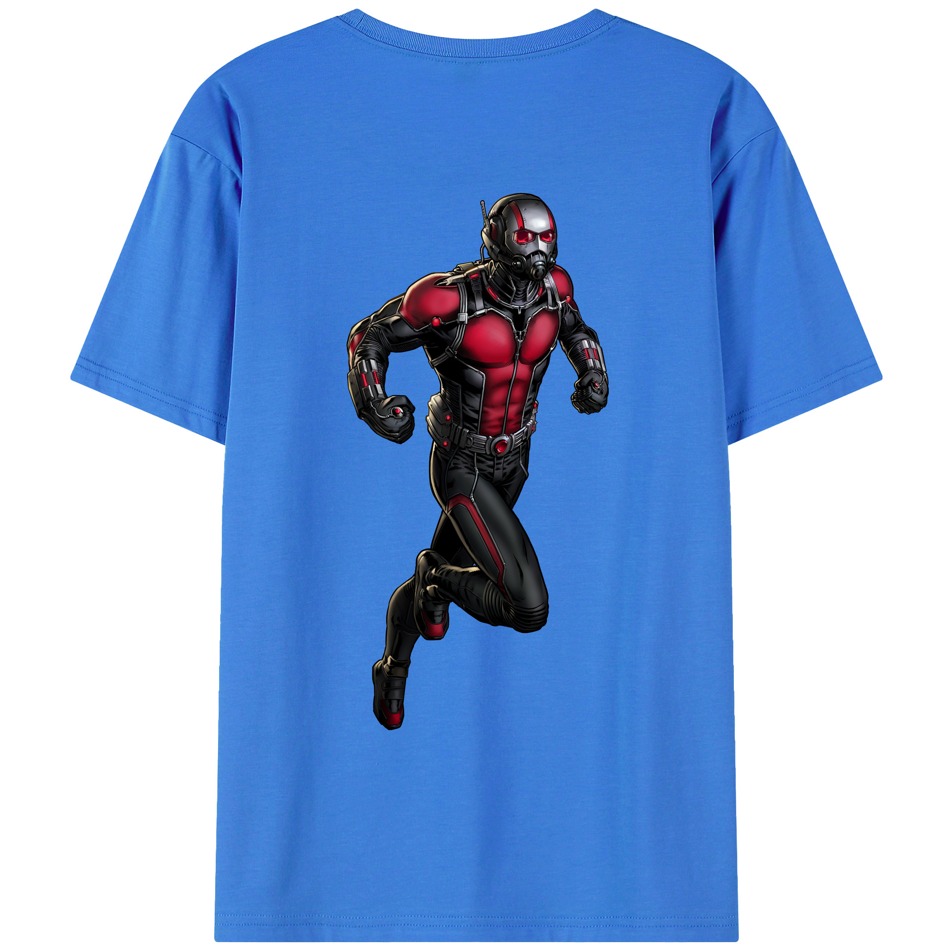 （画像用） アベンジャーズ The Avengers 綿100％ メンズ半袖Tシャツ（バックプリント） 通気性