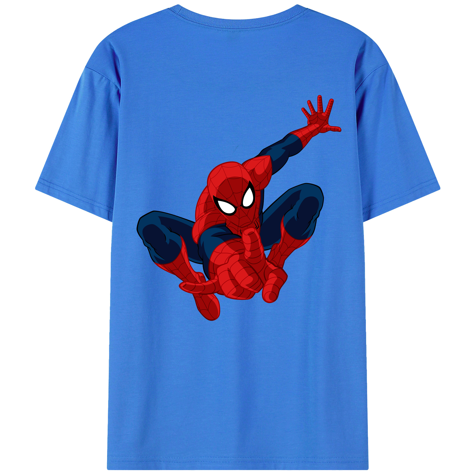 （画像用） アベンジャーズ The Avengers 綿100％ メンズ半袖Tシャツ（バックプリント） 通気性