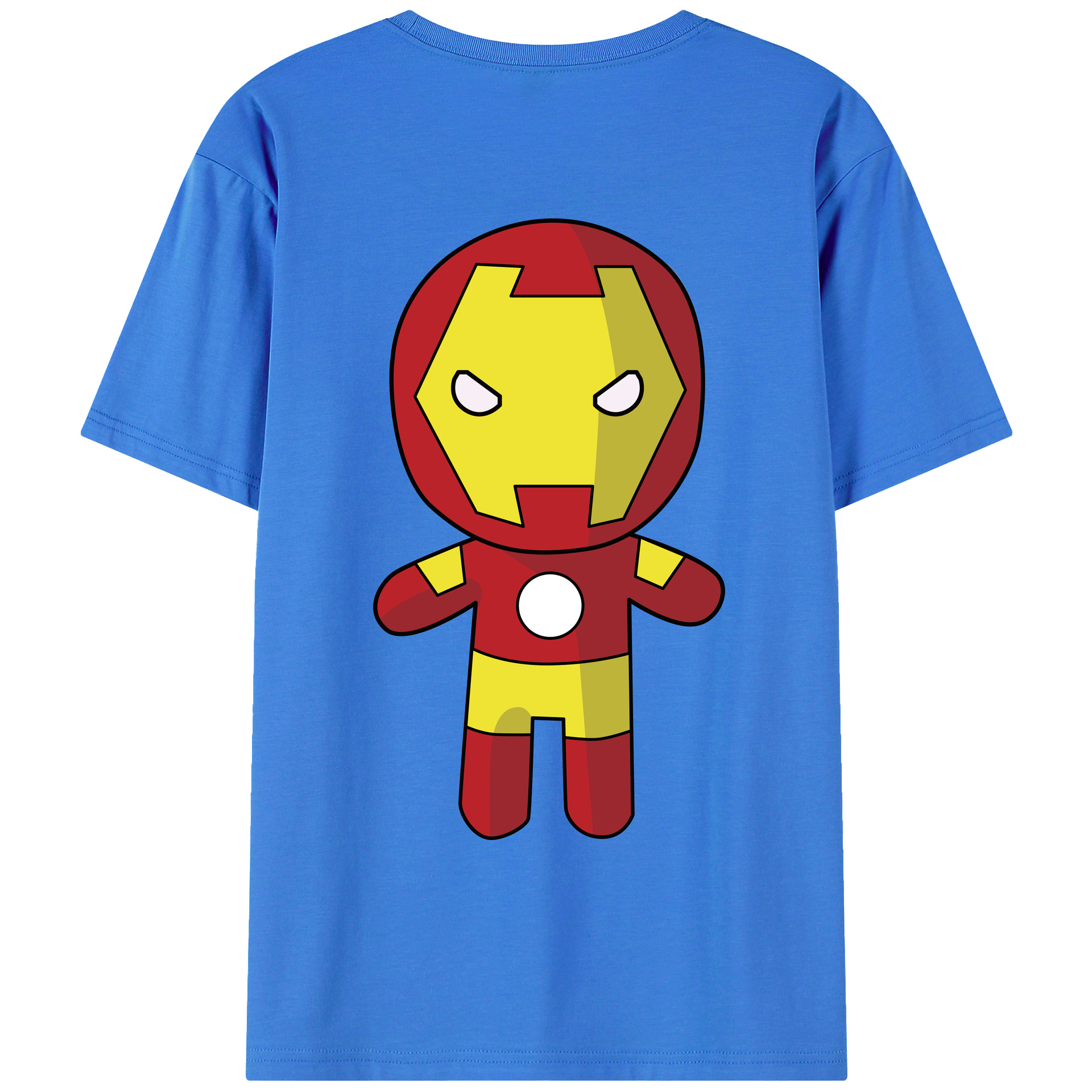 （画像用） アベンジャーズ The Avengers 綿100％ メンズ半袖Tシャツ（バックプリント） 通気性