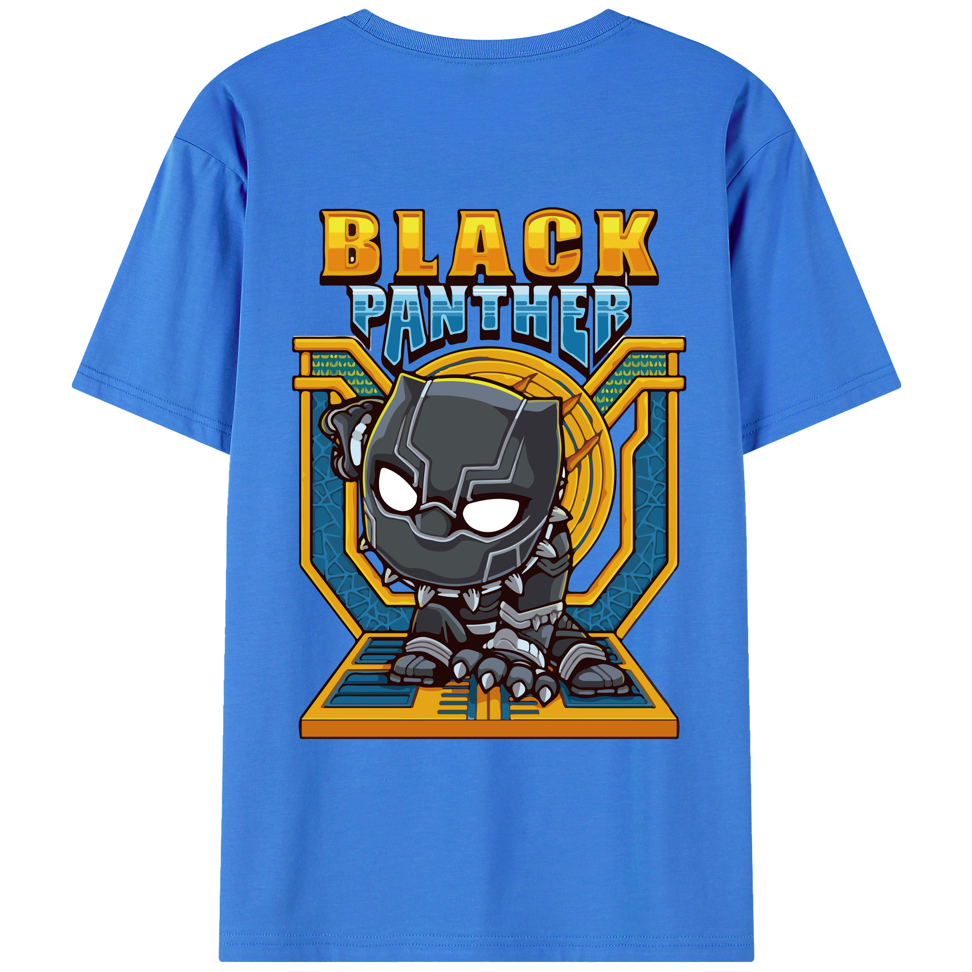 （画像用） アベンジャーズ The Avengers 綿100％ メンズ半袖Tシャツ（バックプリント） 通気性