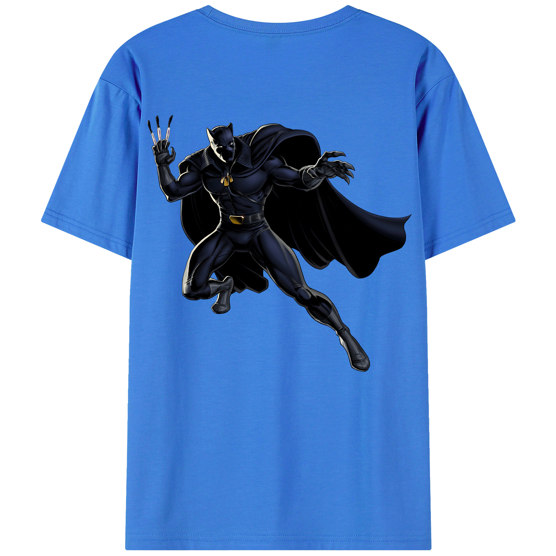 （画像用） アベンジャーズ The Avengers 綿100％ メンズ半袖Tシャツ（バックプリント） 通気性