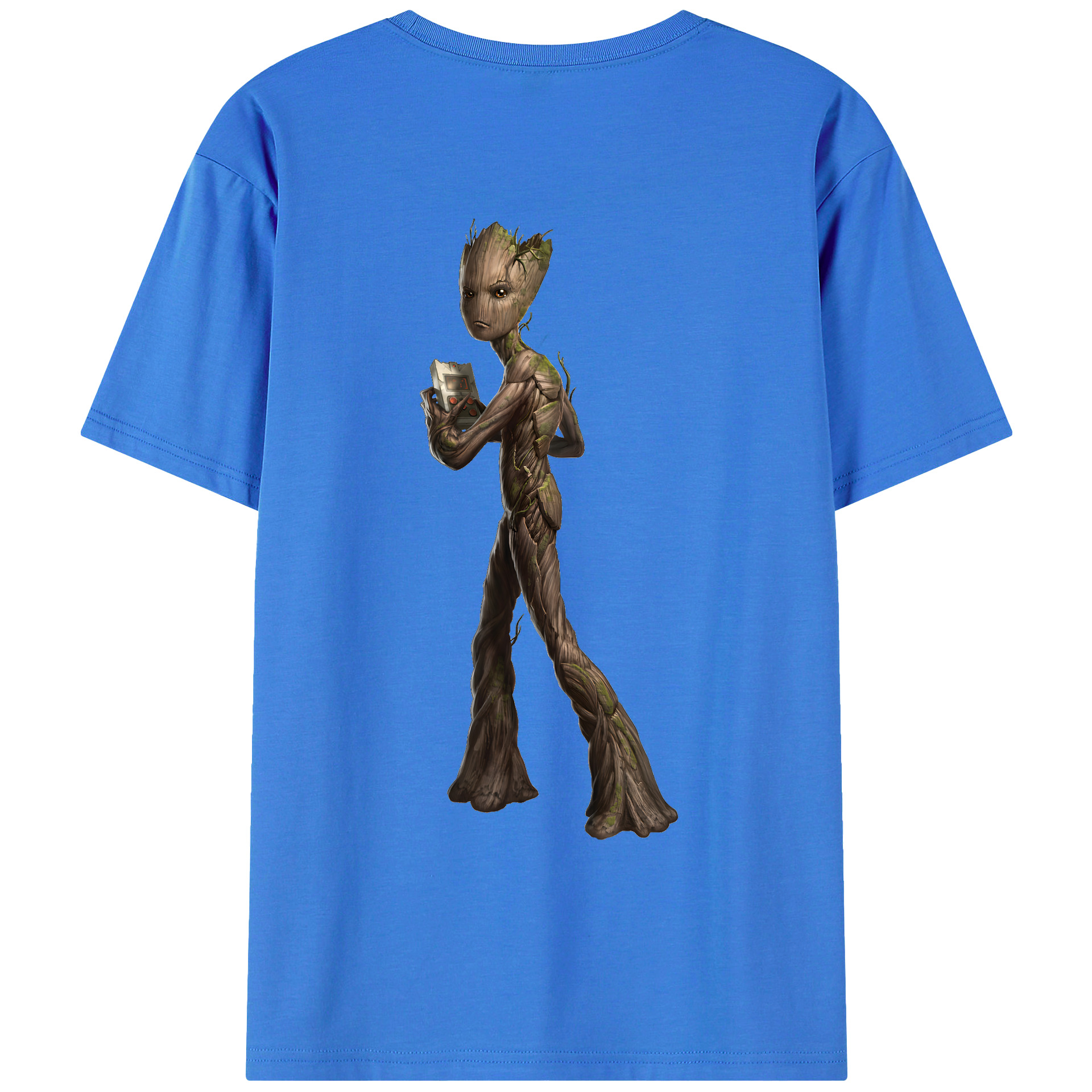 （画像用） アベンジャーズ The Avengers 綿100％ メンズ半袖Tシャツ（バックプリント） 通気性