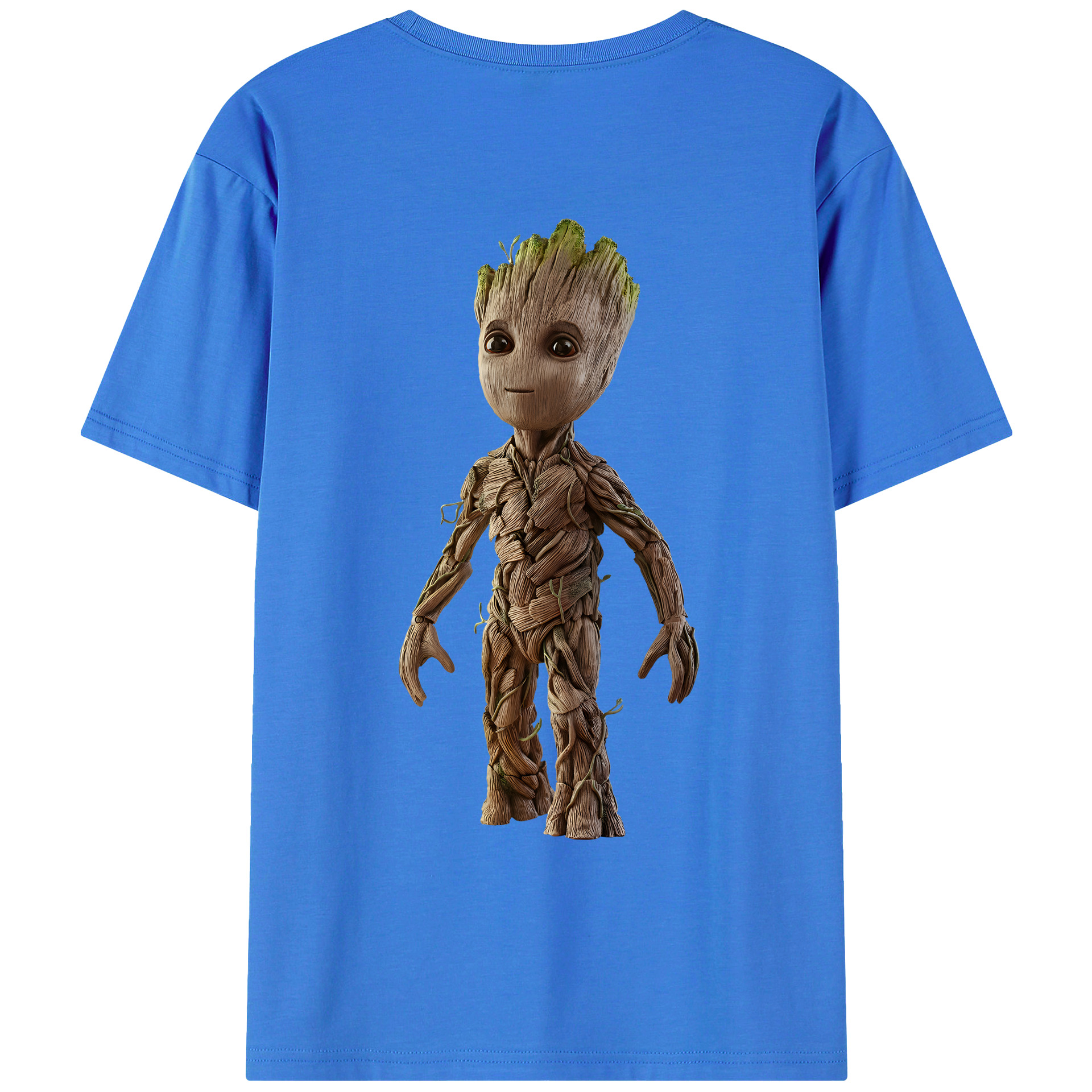 （画像用） アベンジャーズ The Avengers 綿100％ メンズ半袖Tシャツ（バックプリント） 通気性