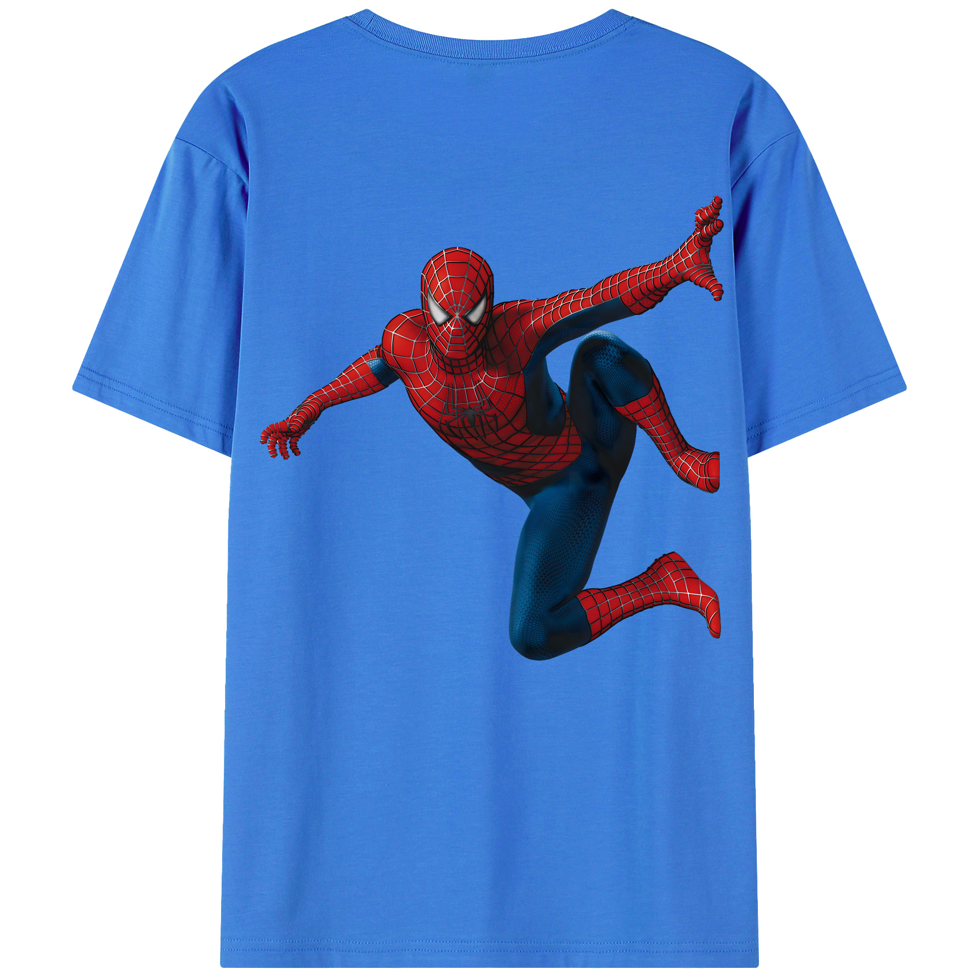 （画像用） アベンジャーズ The Avengers 綿100％ メンズ半袖Tシャツ（バックプリント） 通気性