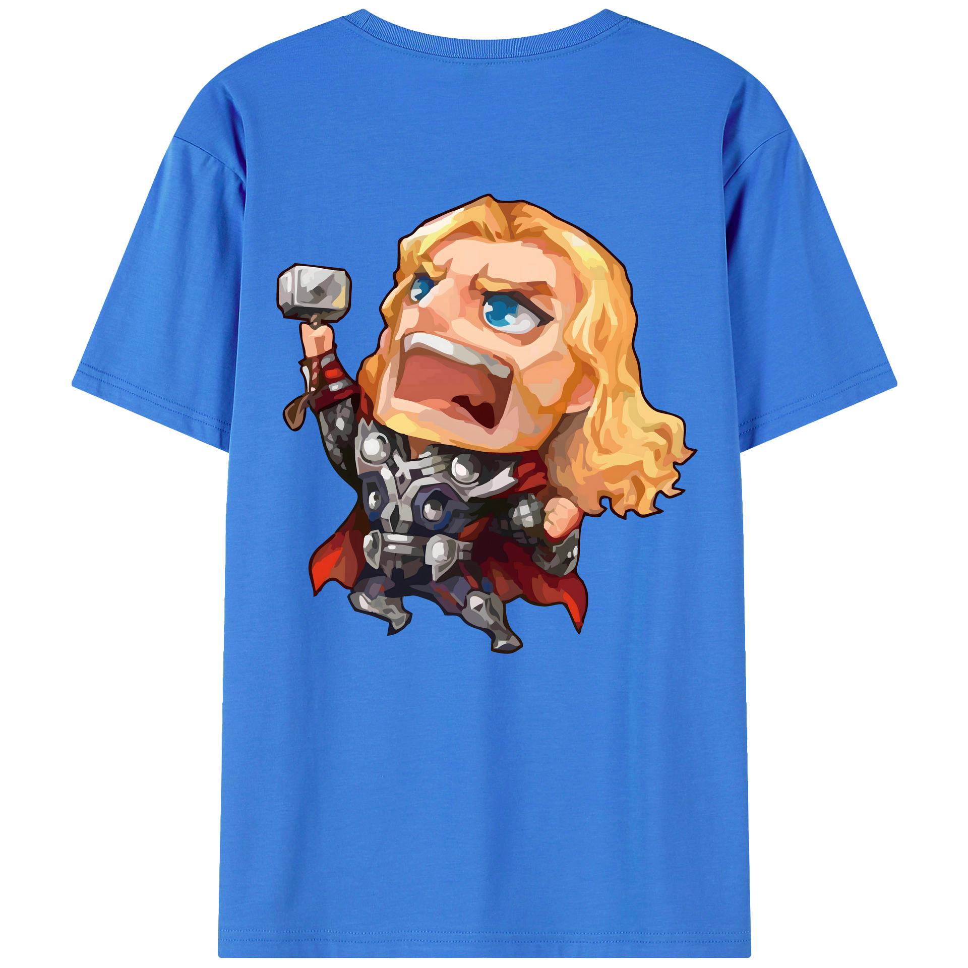 （画像用） アベンジャーズ The Avengers 綿100％ メンズ半袖Tシャツ（バックプリント） 通気性