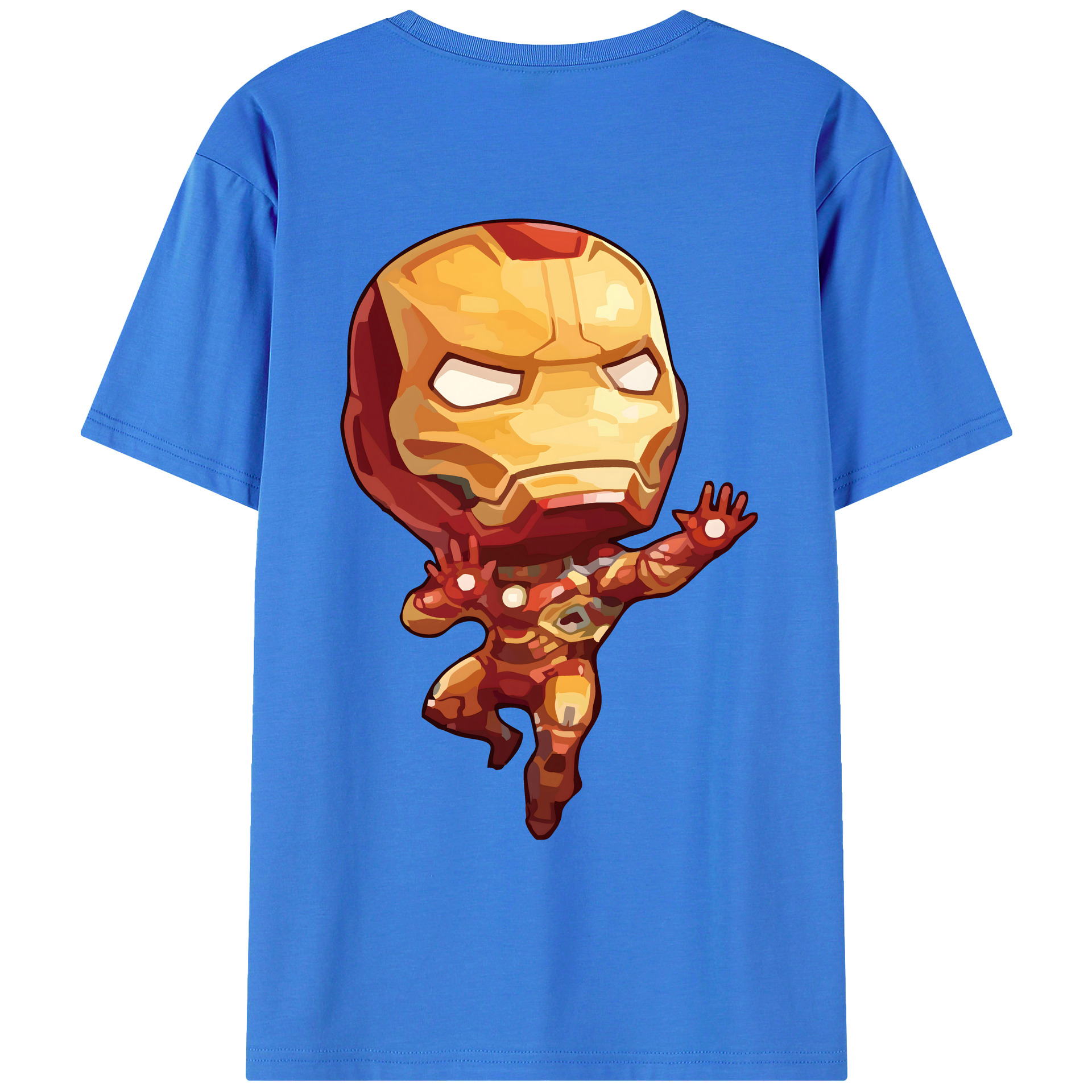 アベンジャーズ The Avengers 綿100％ メンズ半袖Tシャツ（バックプリント） 通気性