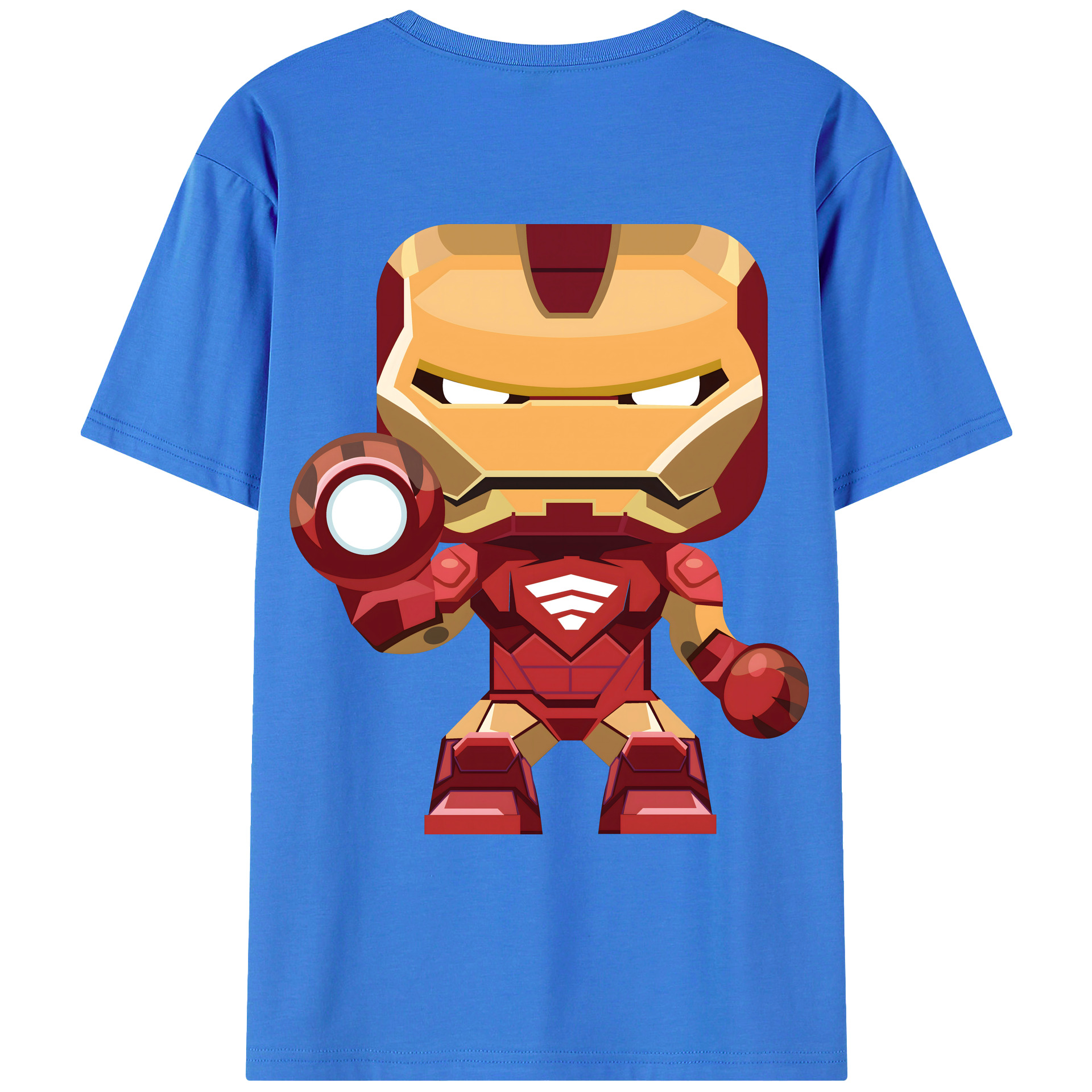 （画像用） アベンジャーズ The Avengers 綿100％ メンズ半袖Tシャツ（バックプリント） 通気性