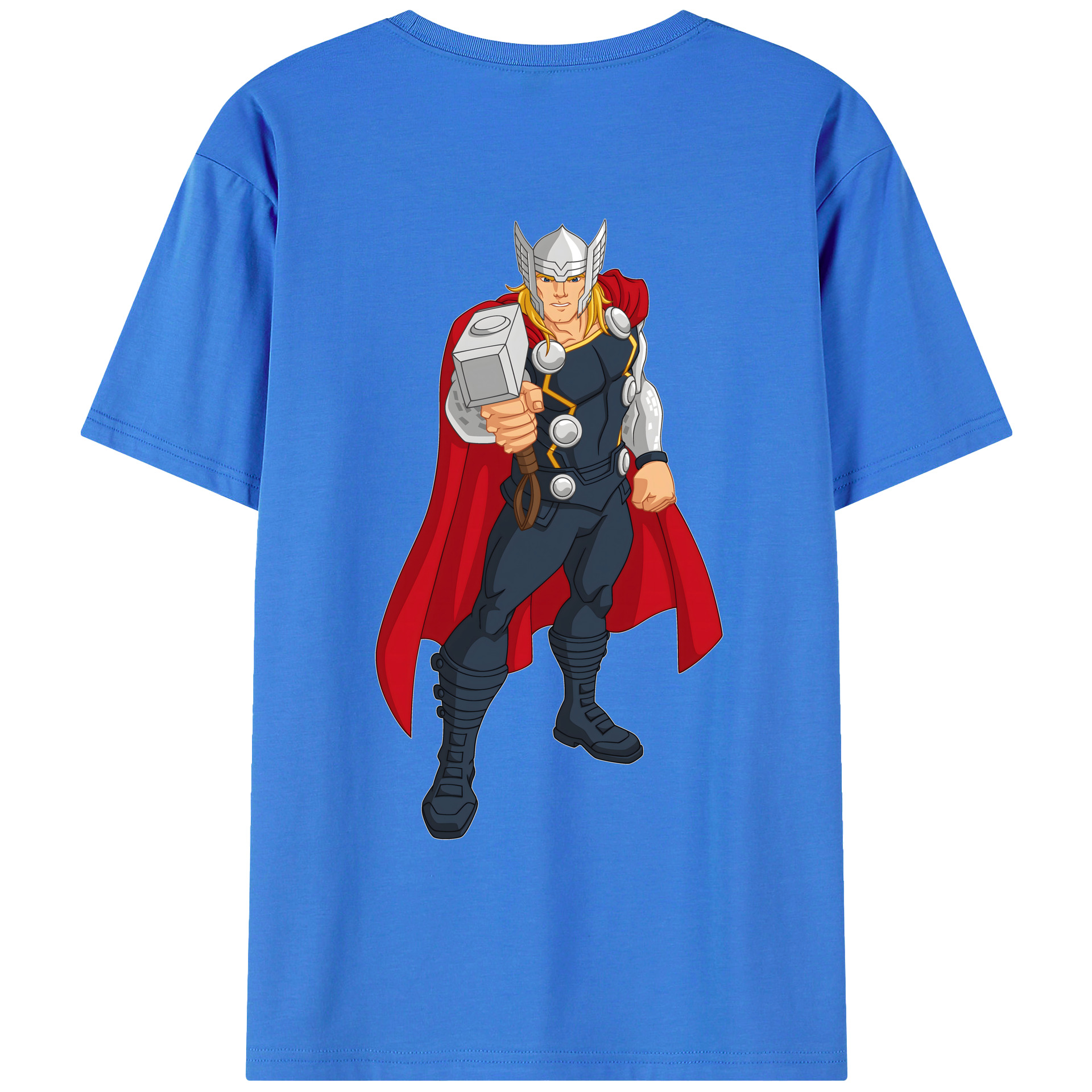 （画像用） アベンジャーズ The Avengers 綿100％ メンズ半袖Tシャツ（バックプリント） 通気性