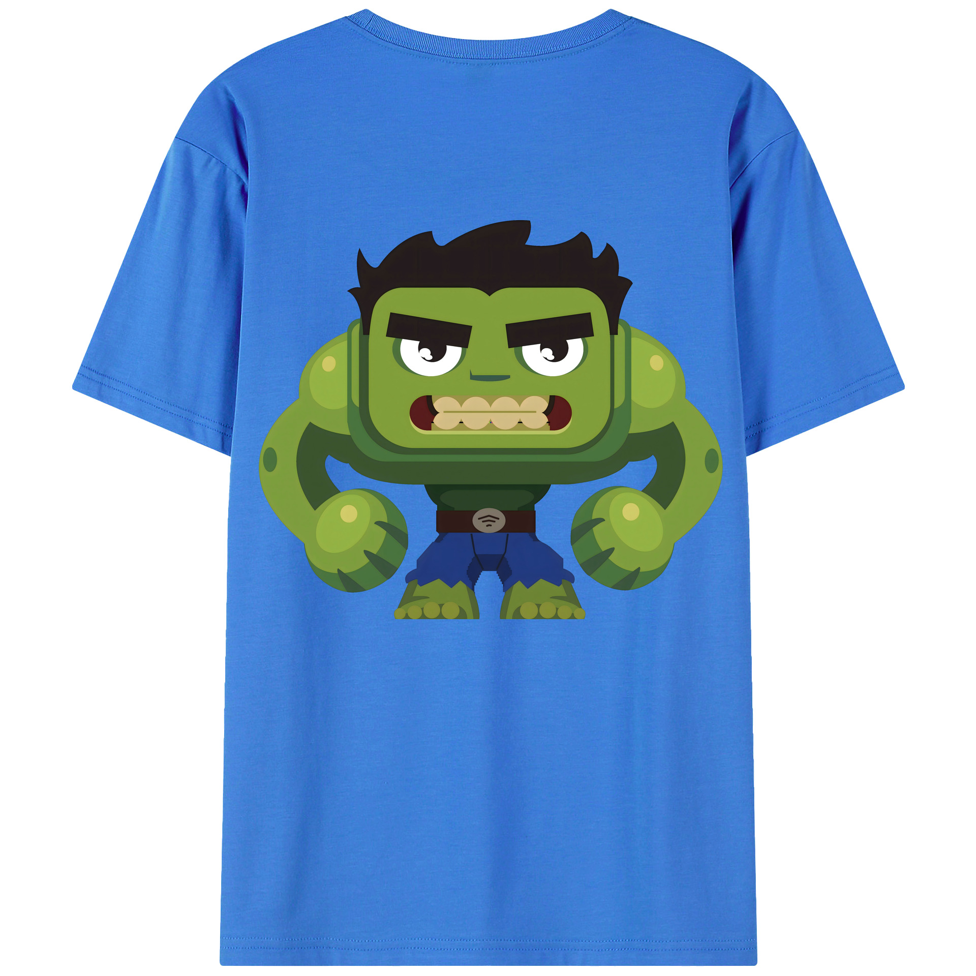 （画像用） アベンジャーズ The Avengers 綿100％ メンズ半袖Tシャツ（バックプリント） 通気性