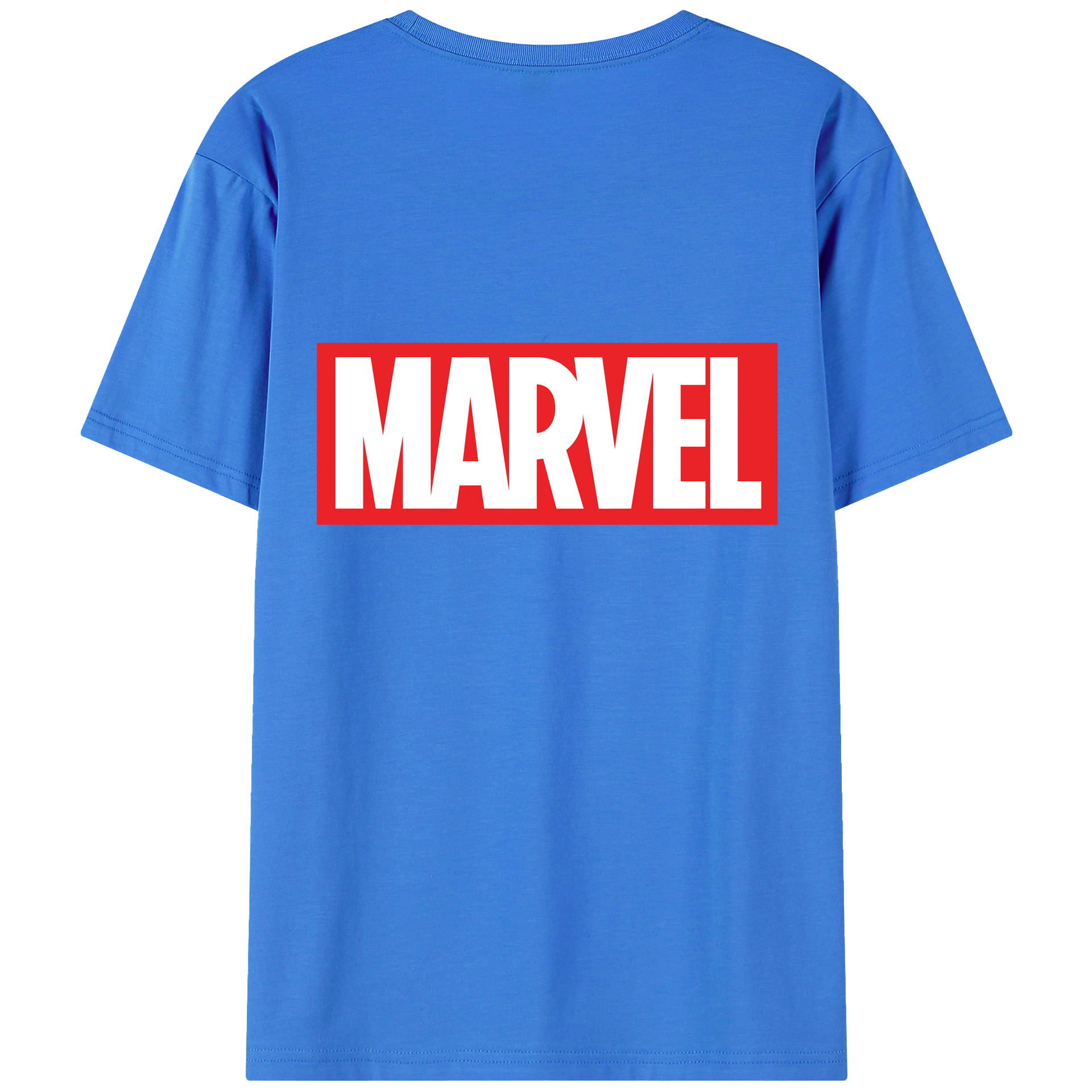 （画像用） アベンジャーズ The Avengers 綿100％ メンズ半袖Tシャツ（バックプリント） 通気性