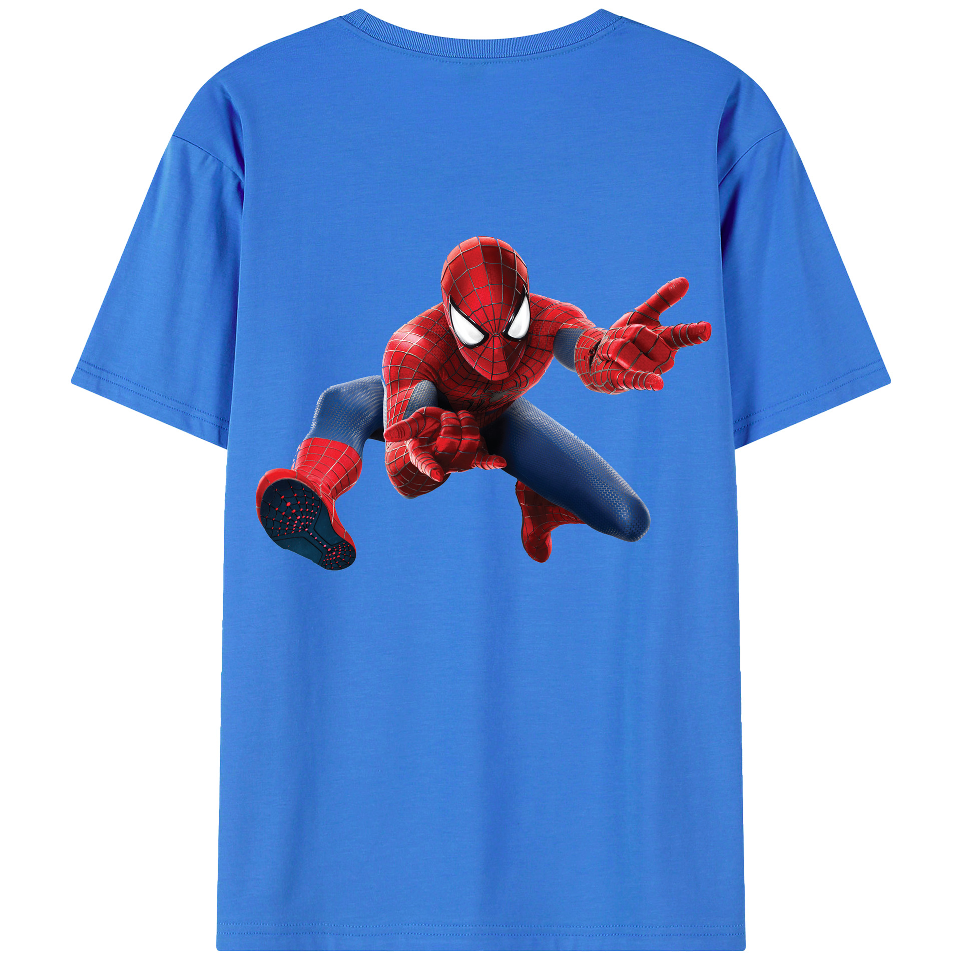 （画像用） アベンジャーズ The Avengers 綿100％ メンズ半袖Tシャツ（バックプリント） 通気性