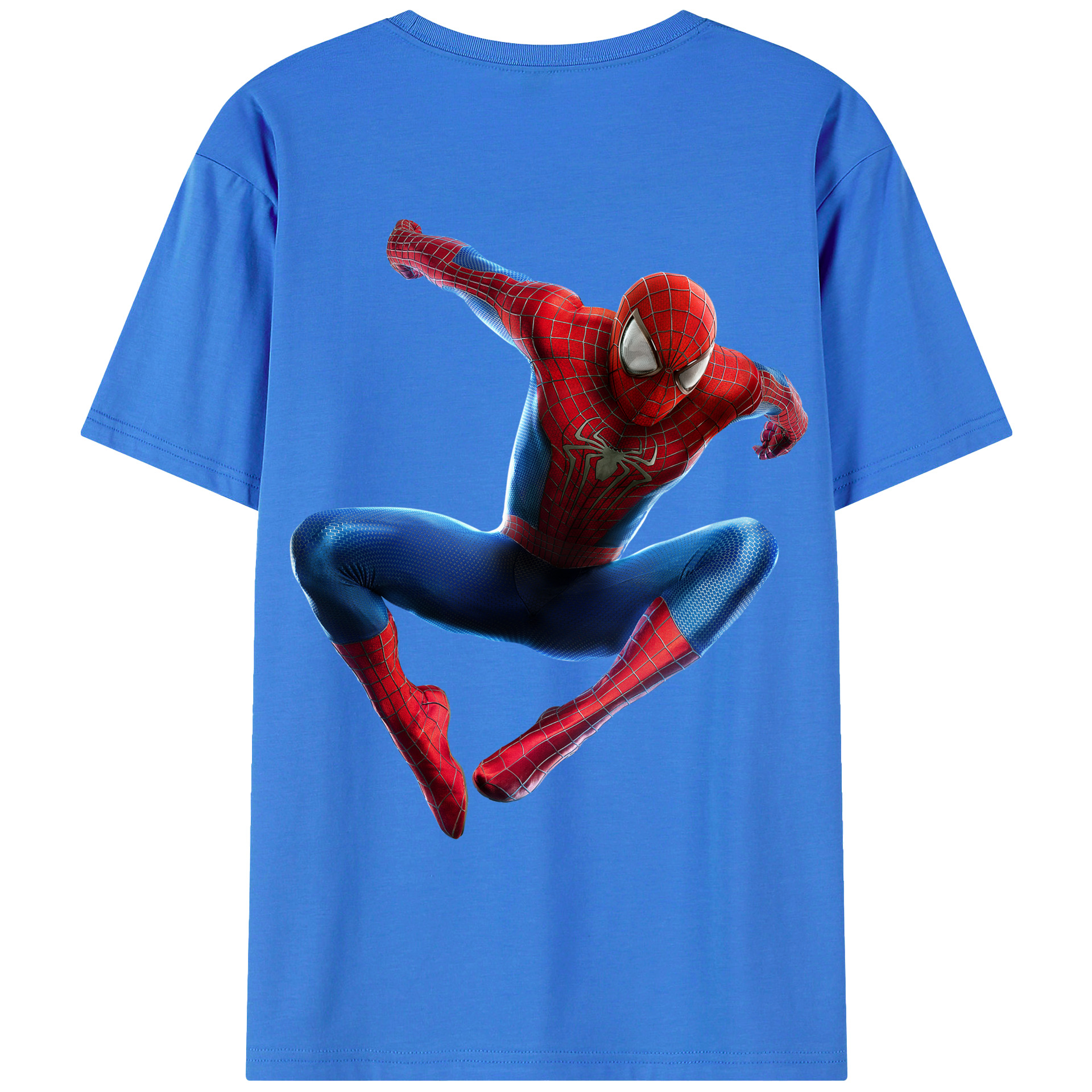 （画像用） アベンジャーズ The Avengers 綿100％ メンズ半袖Tシャツ（バックプリント） 通気性