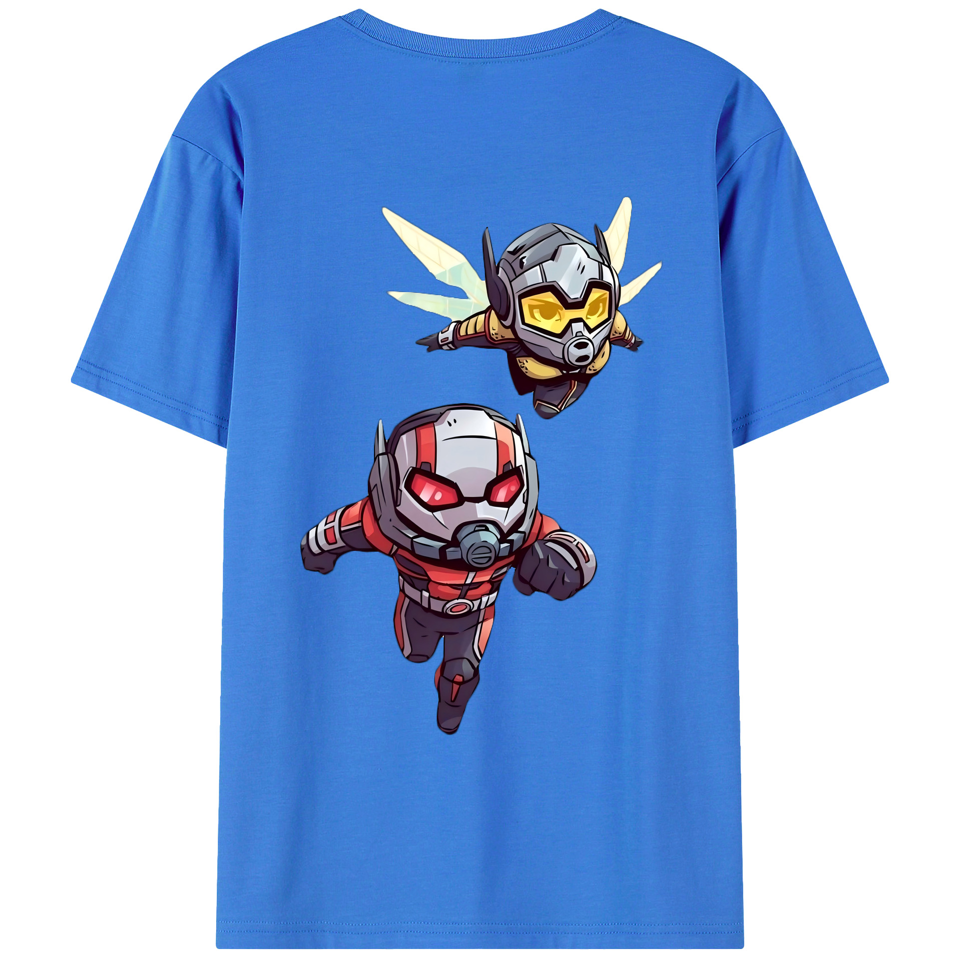 （画像用） アベンジャーズ The Avengers 綿100％ メンズ半袖Tシャツ（バックプリント） 通気性