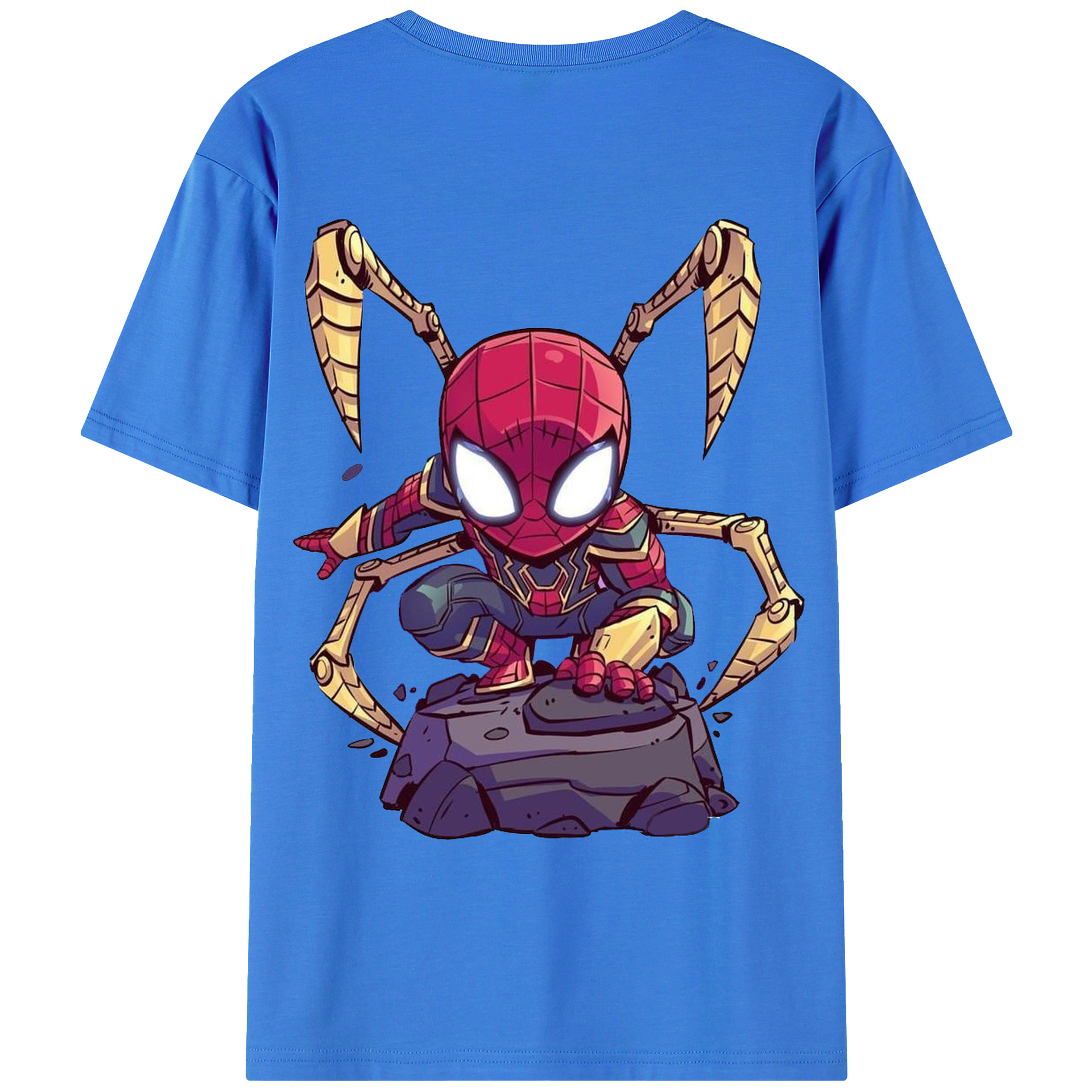 （画像用） アベンジャーズ The Avengers 綿100％ メンズ半袖Tシャツ（バックプリント） 通気性