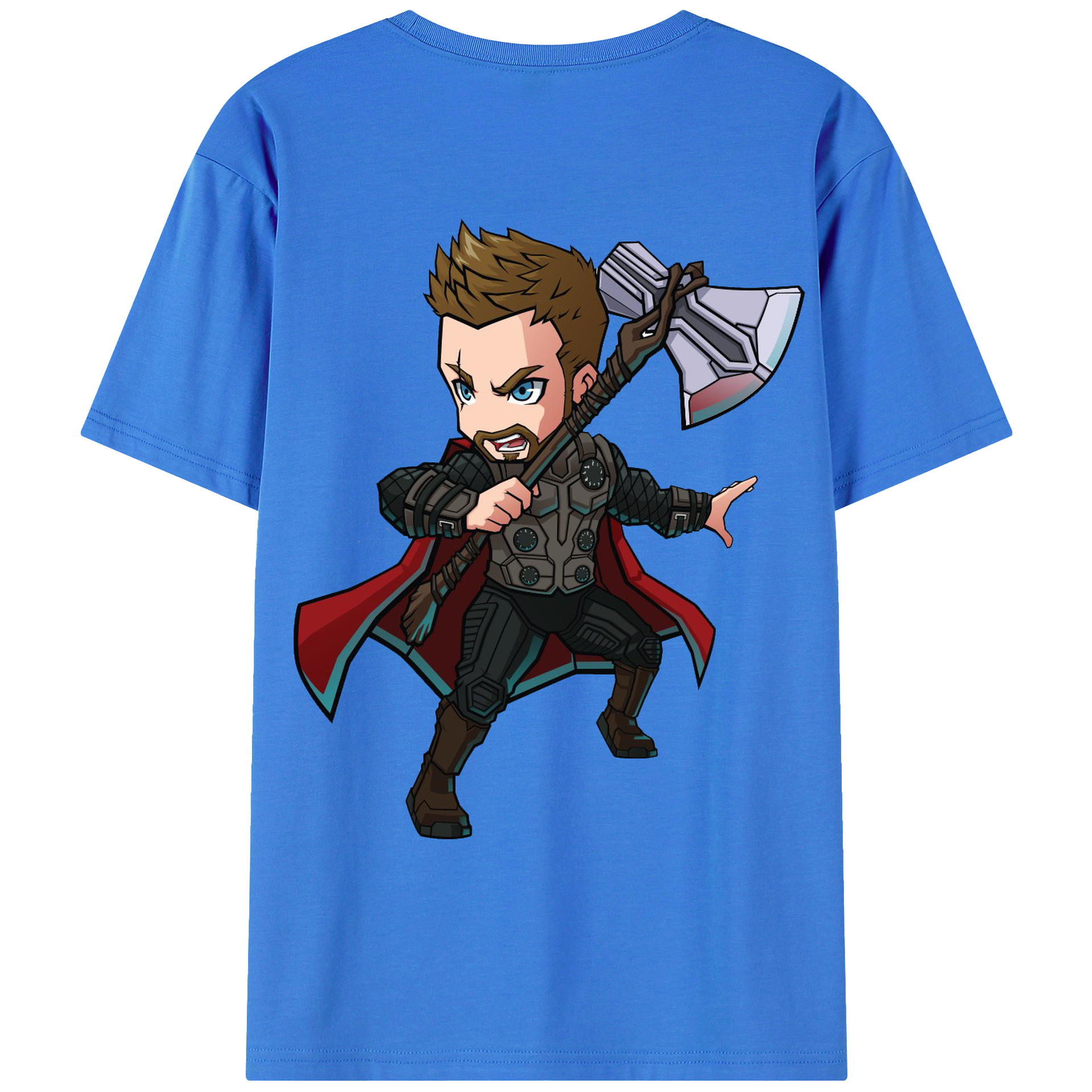 （画像用） アベンジャーズ The Avengers 綿100％ メンズ半袖Tシャツ（バックプリント） 通気性