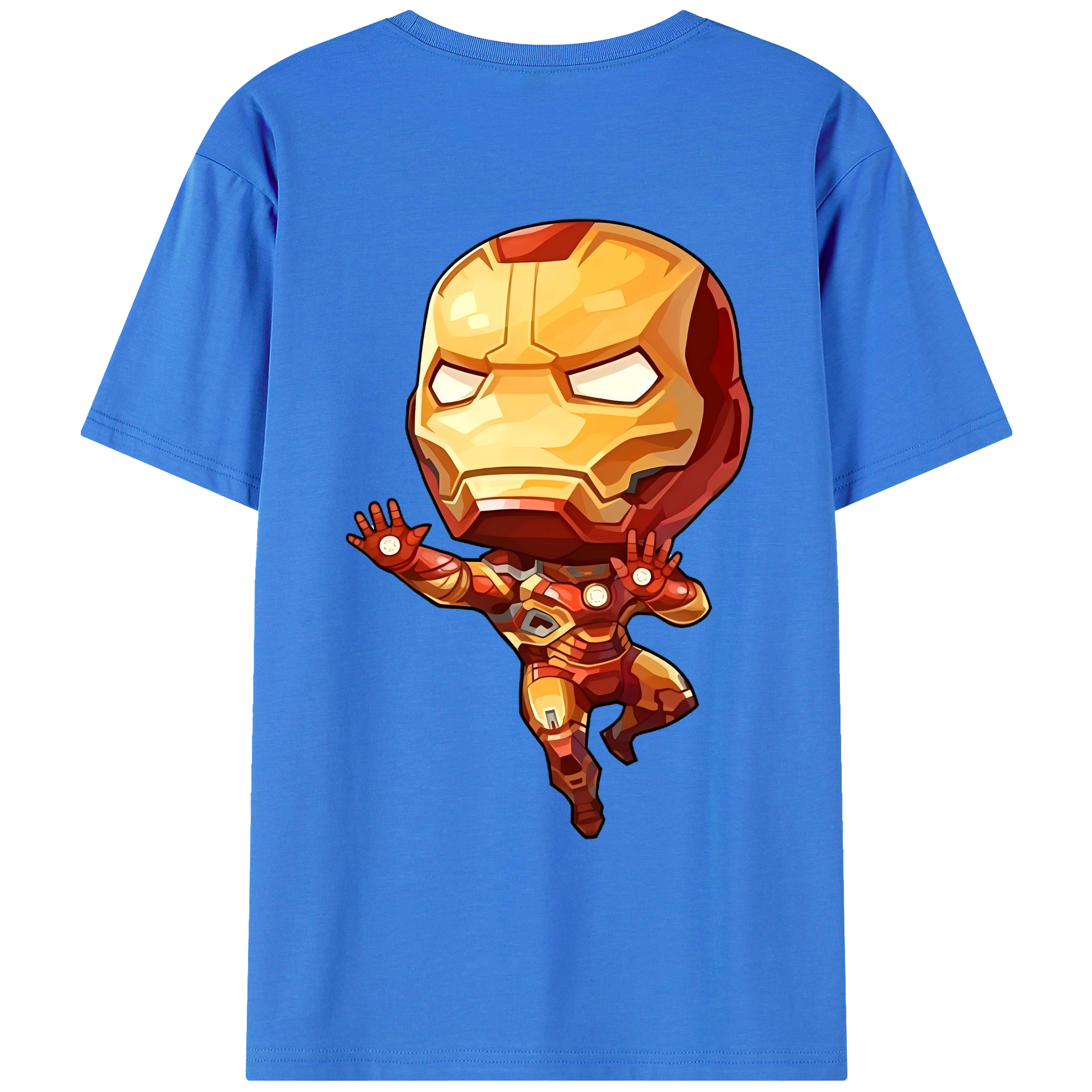 （画像用） アベンジャーズ The Avengers 綿100％ メンズ半袖Tシャツ（バックプリント） 通気性