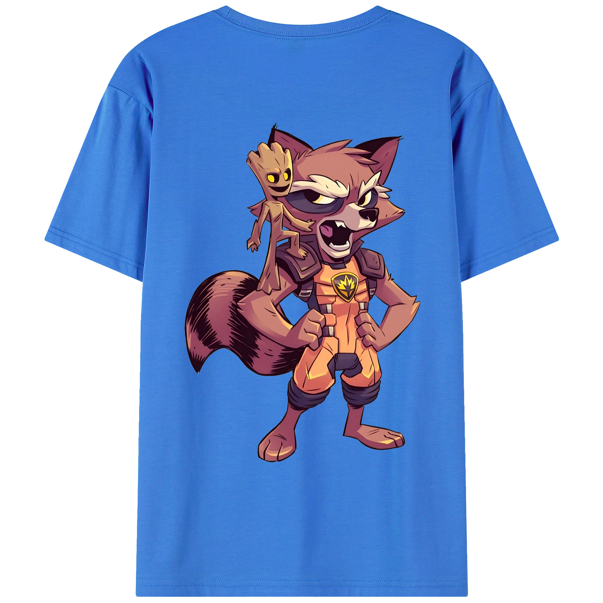 （画像用） アベンジャーズ The Avengers 綿100％ メンズ半袖Tシャツ（バックプリント） 通気性