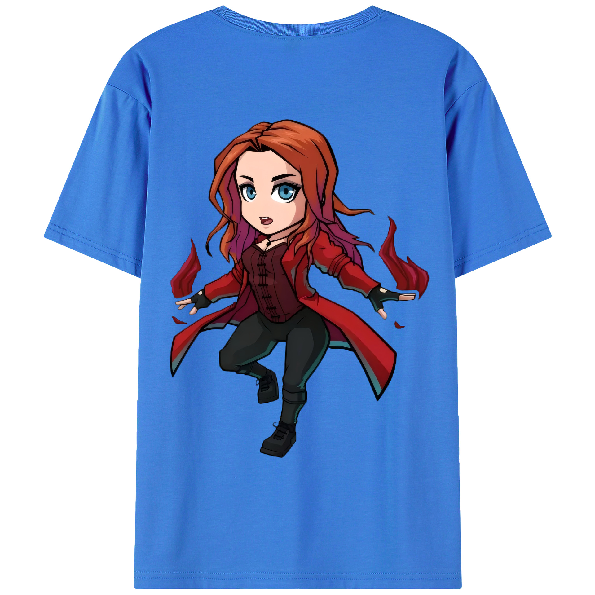 （画像用） アベンジャーズ The Avengers 綿100％ メンズ半袖Tシャツ（バックプリント） 通気性