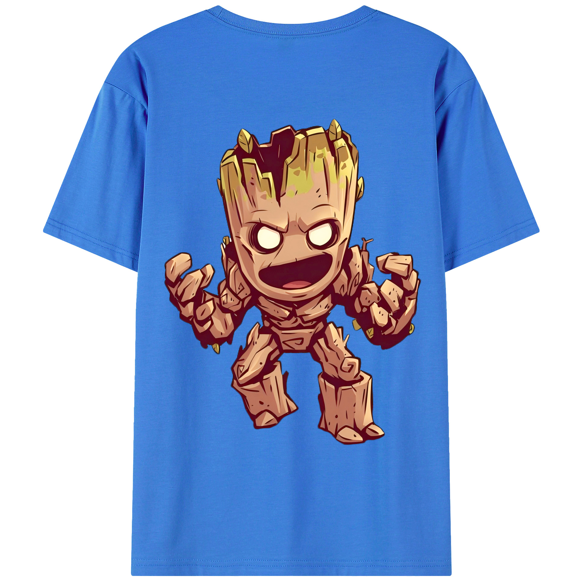 （画像用） アベンジャーズ The Avengers 綿100％ メンズ半袖Tシャツ（バックプリント） 通気性