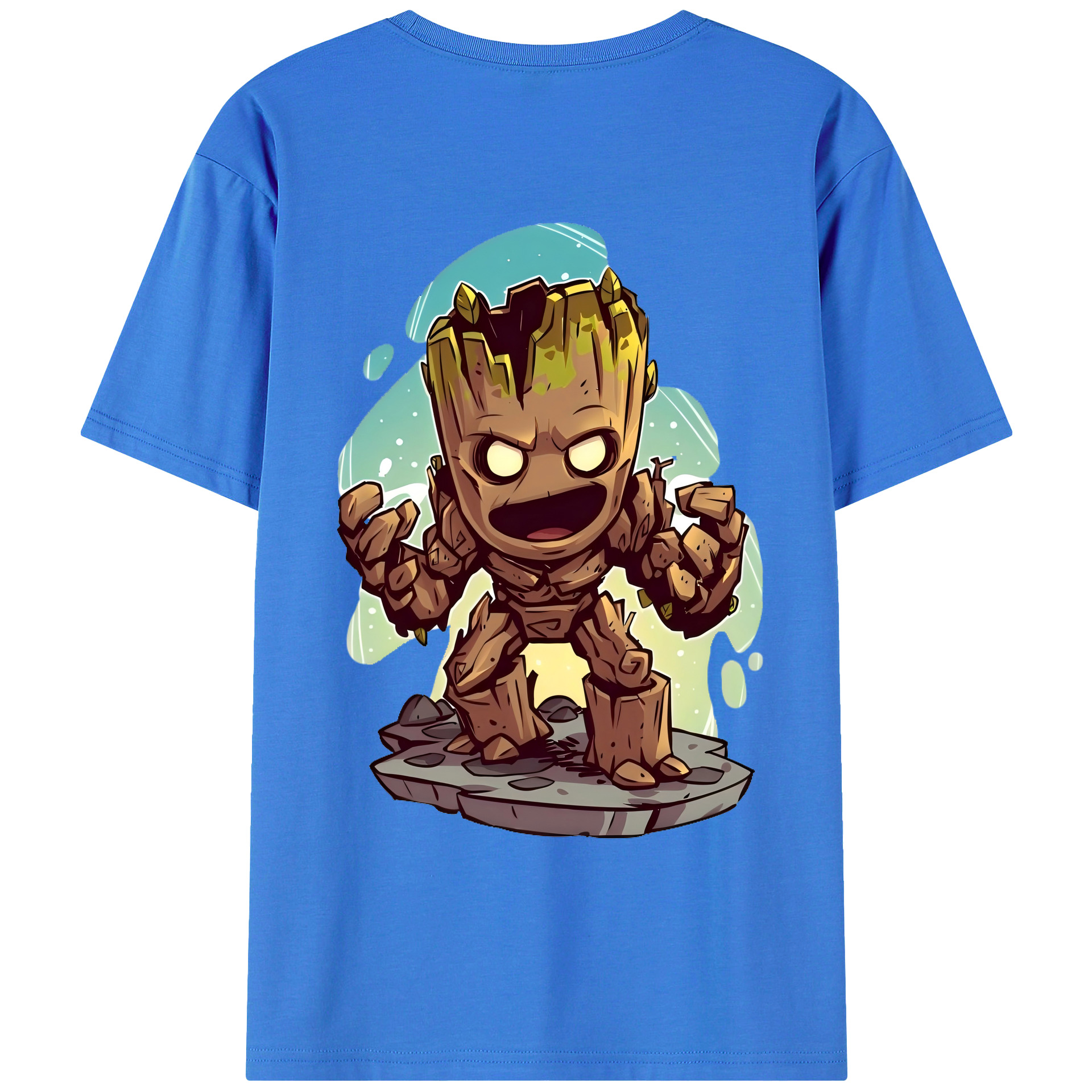 （画像用） アベンジャーズ The Avengers 綿100％ メンズ半袖Tシャツ（バックプリント） 通気性