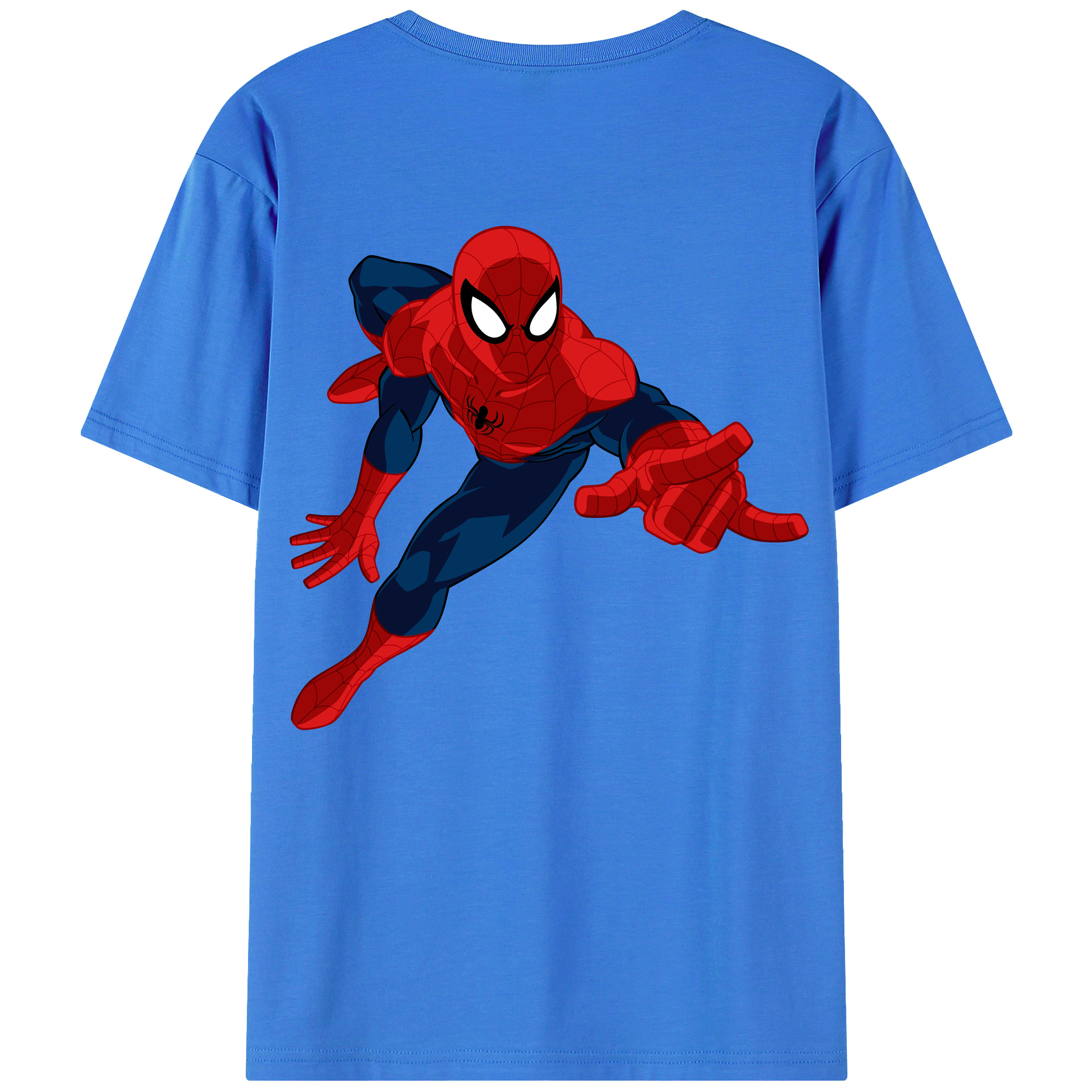（画像用） アベンジャーズ The Avengers 綿100％ メンズ半袖Tシャツ（バックプリント） 通気性
