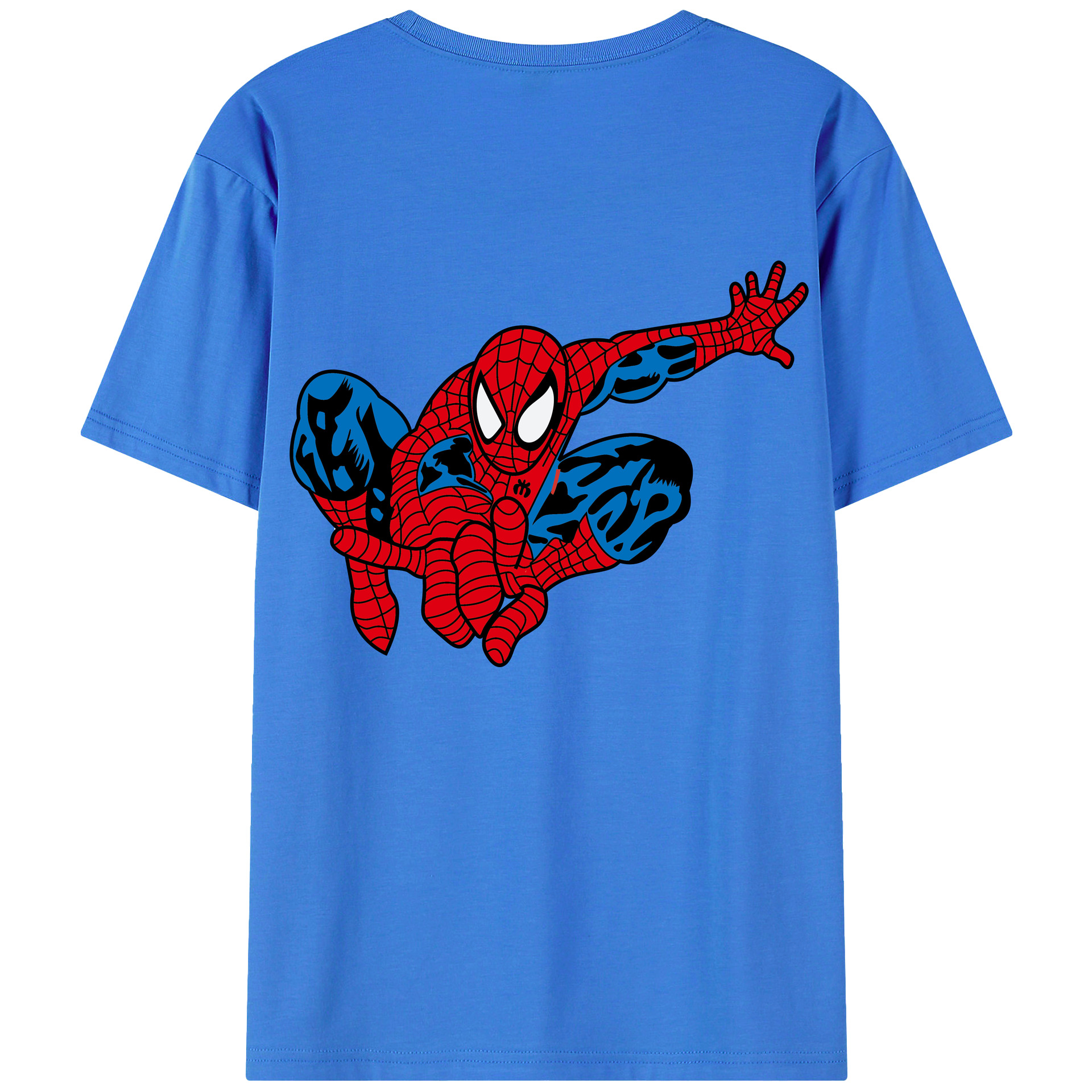 （画像用） アベンジャーズ The Avengers 綿100％ メンズ半袖Tシャツ（バックプリント） 通気性
