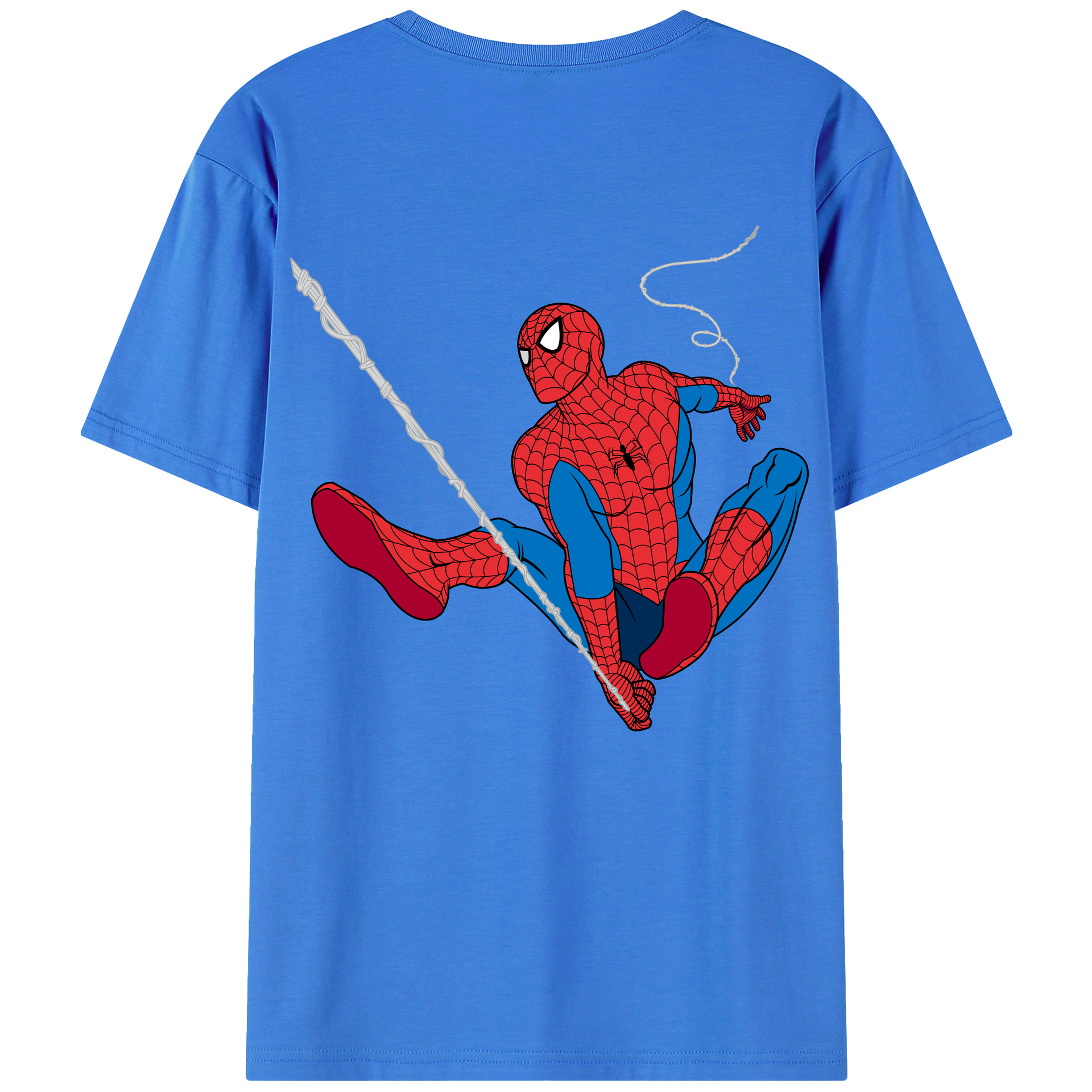 （画像用） アベンジャーズ The Avengers 綿100％ メンズ半袖Tシャツ（バックプリント） 通気性