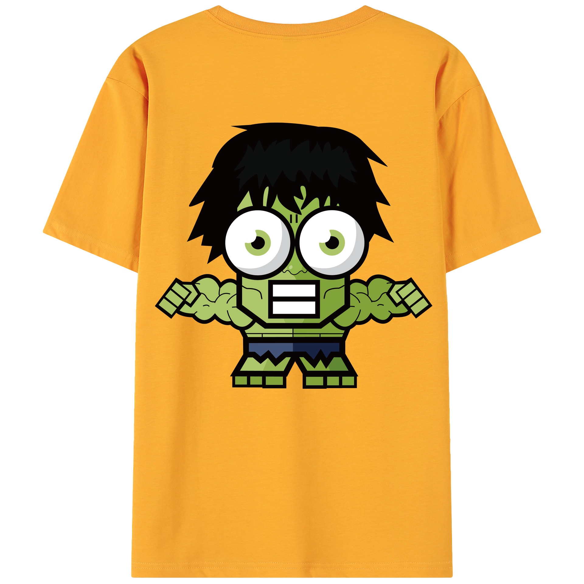 （画像用） アベンジャーズ The Avengers 綿100％ メンズ半袖Tシャツ（バックプリント） 通気性