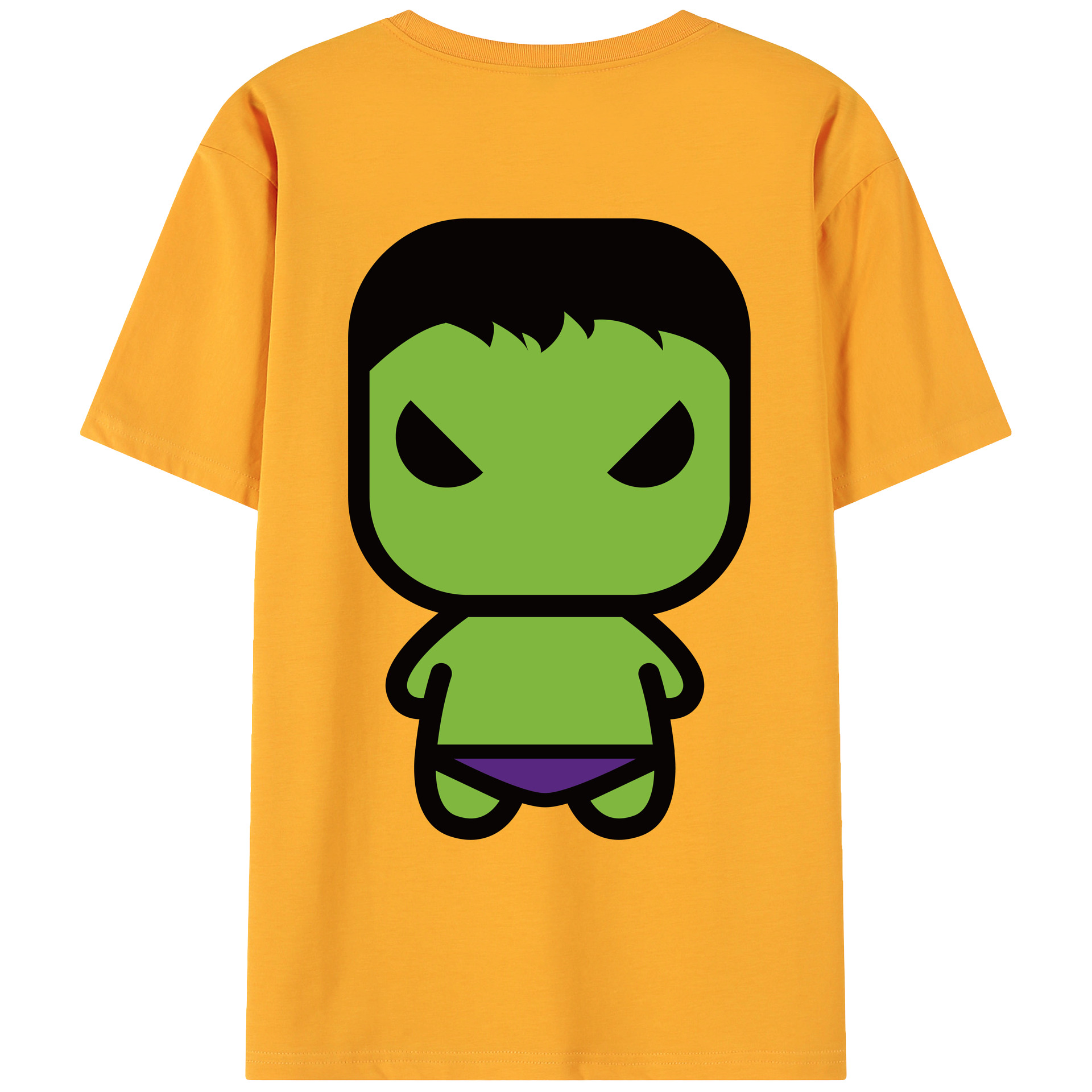 （画像用） アベンジャーズ The Avengers 綿100％ メンズ半袖Tシャツ（バックプリント） 通気性