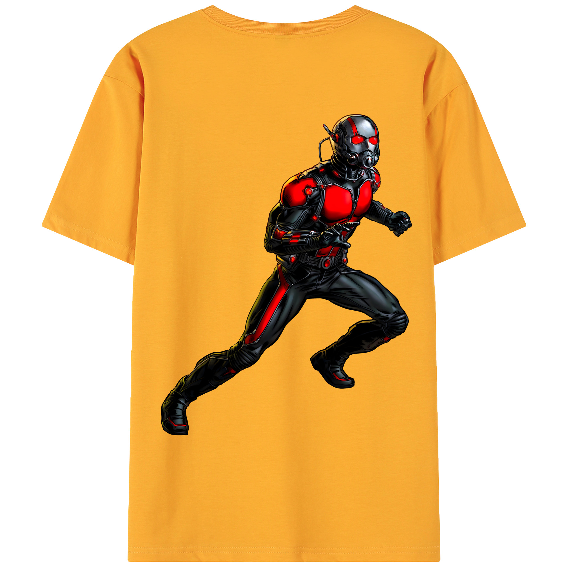 （画像用） アベンジャーズ The Avengers 綿100％ メンズ半袖Tシャツ（バックプリント） 通気性