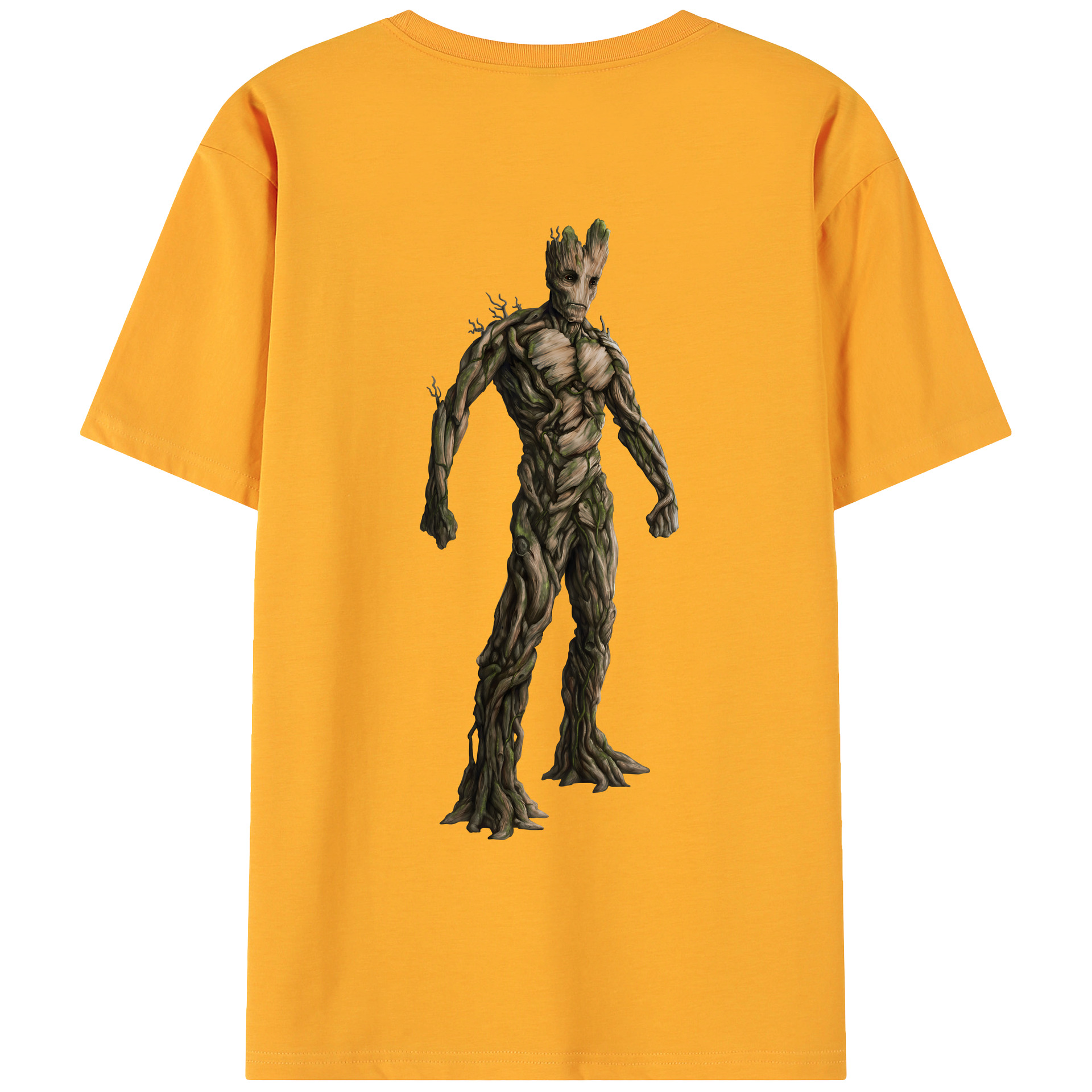 （画像用） アベンジャーズ The Avengers 綿100％ メンズ半袖Tシャツ（バックプリント） 通気性